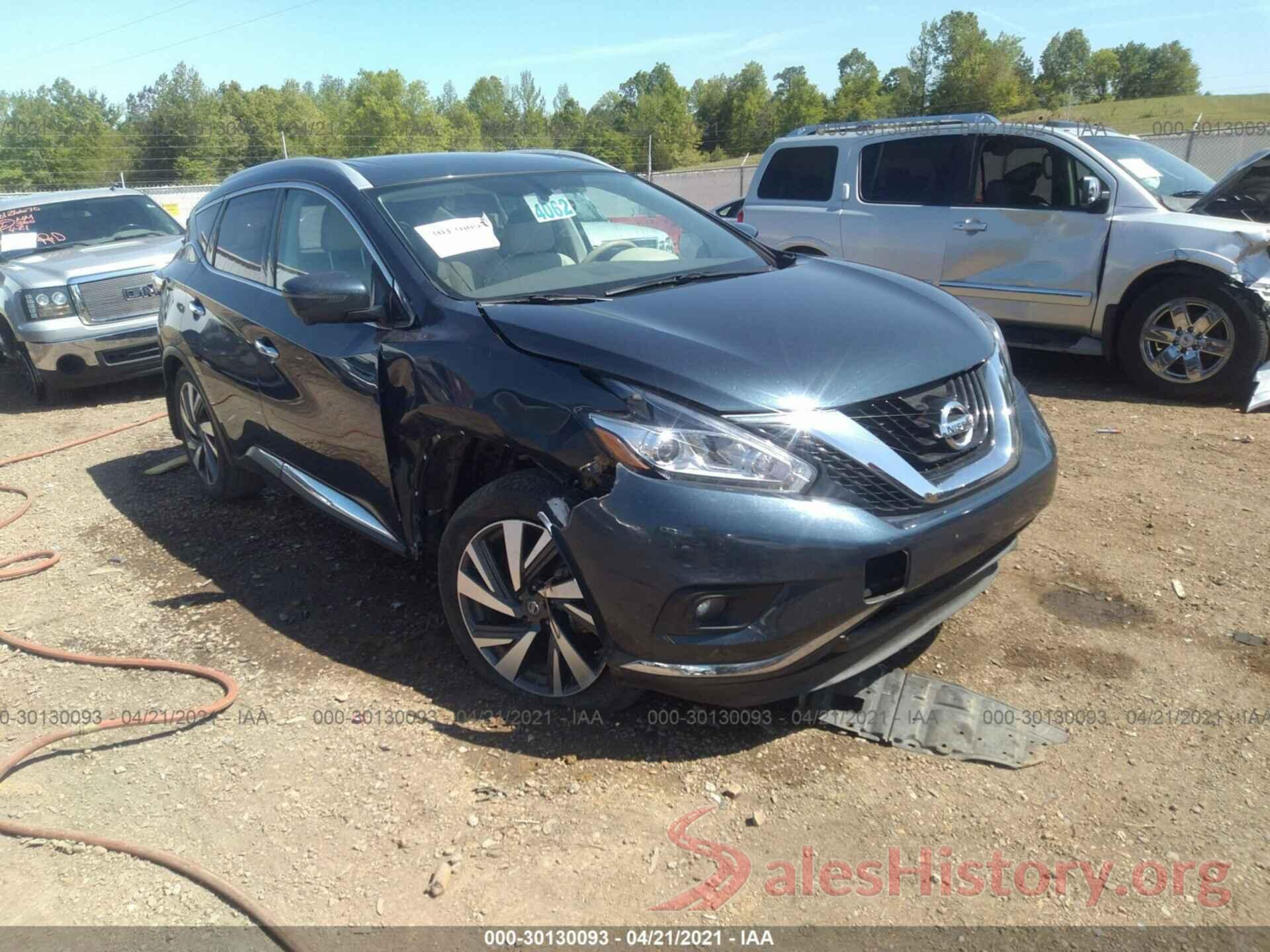 5N1AZ2MG9HN113002 2017 NISSAN MURANO