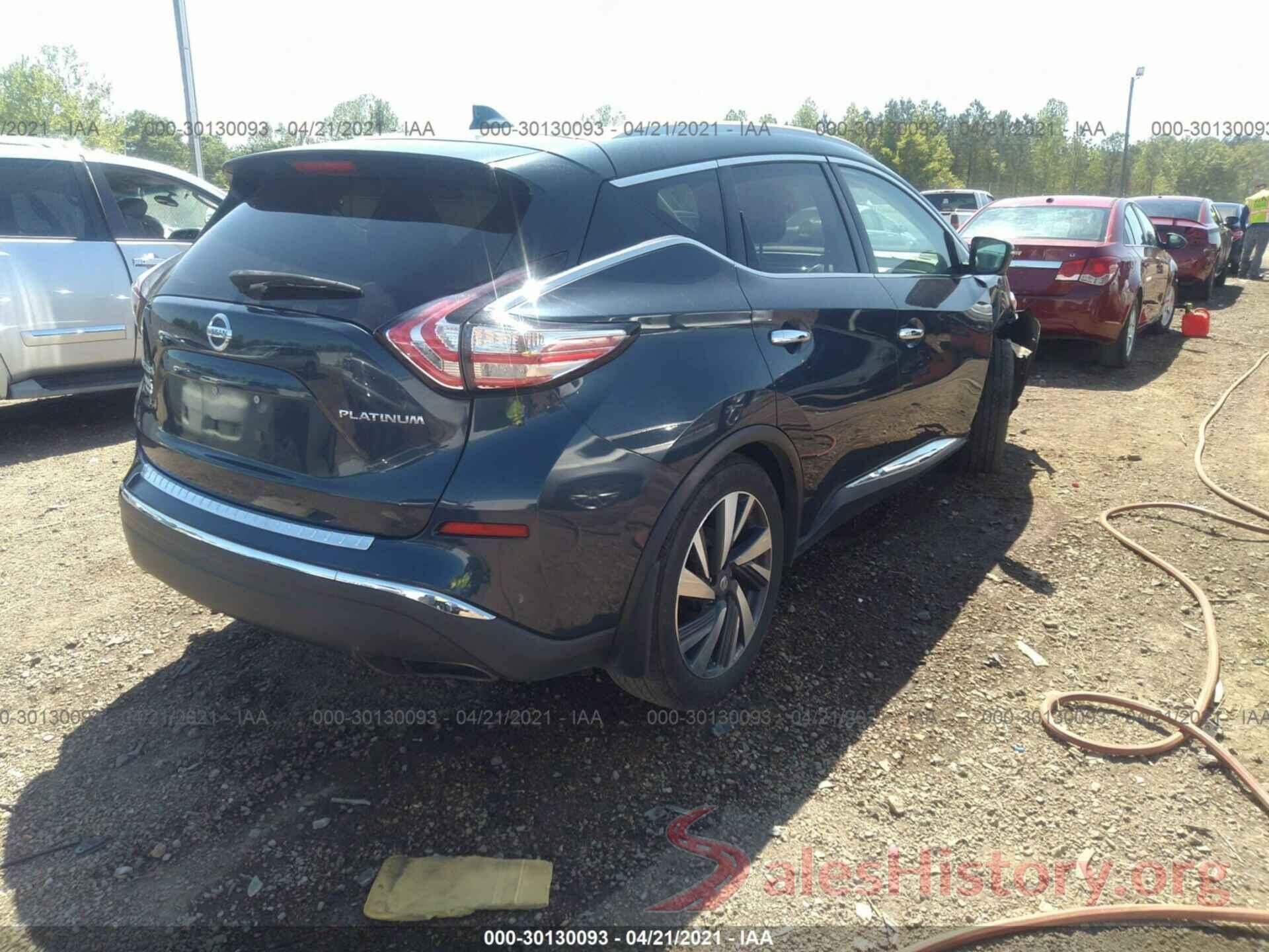 5N1AZ2MG9HN113002 2017 NISSAN MURANO