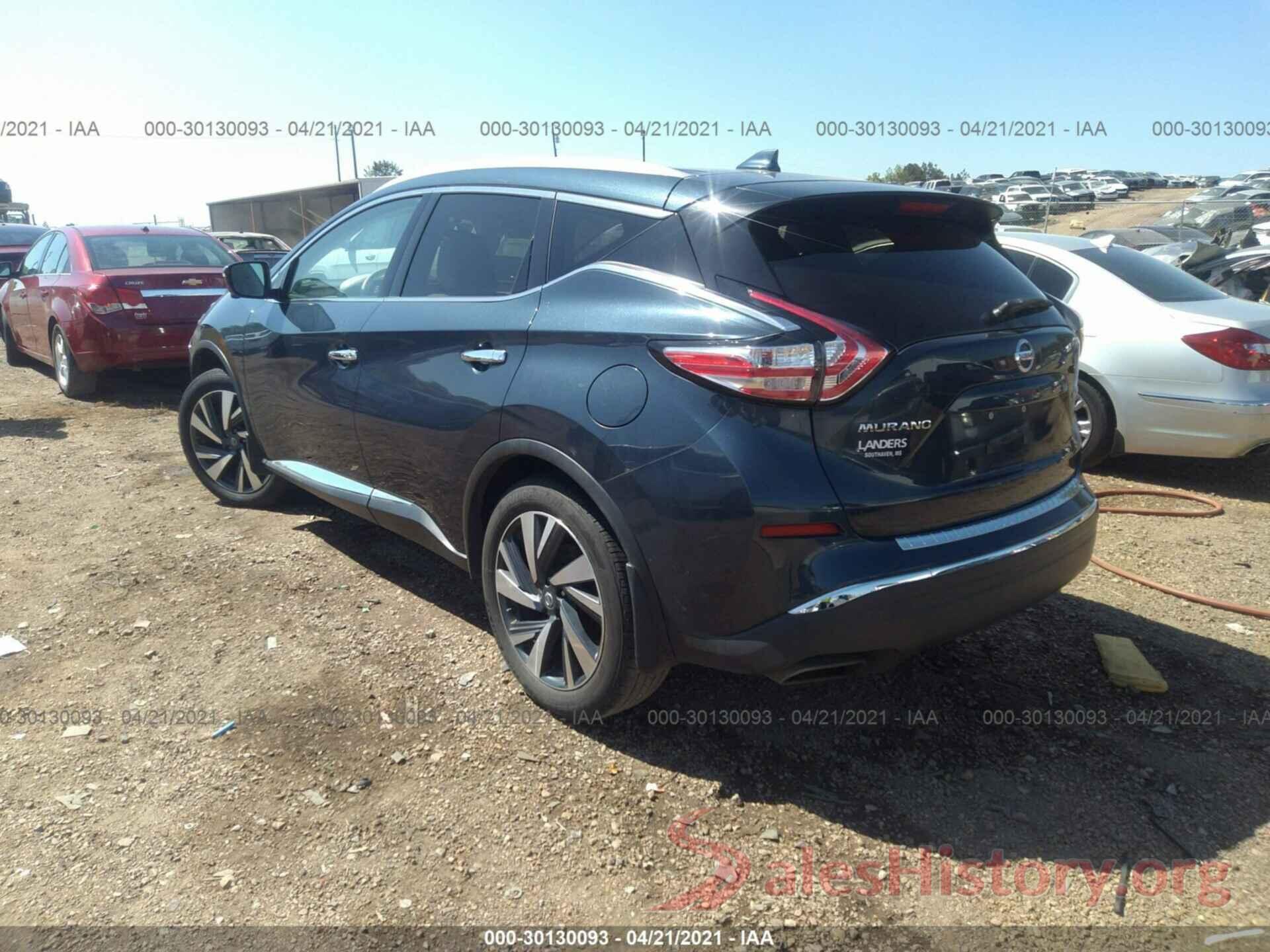 5N1AZ2MG9HN113002 2017 NISSAN MURANO