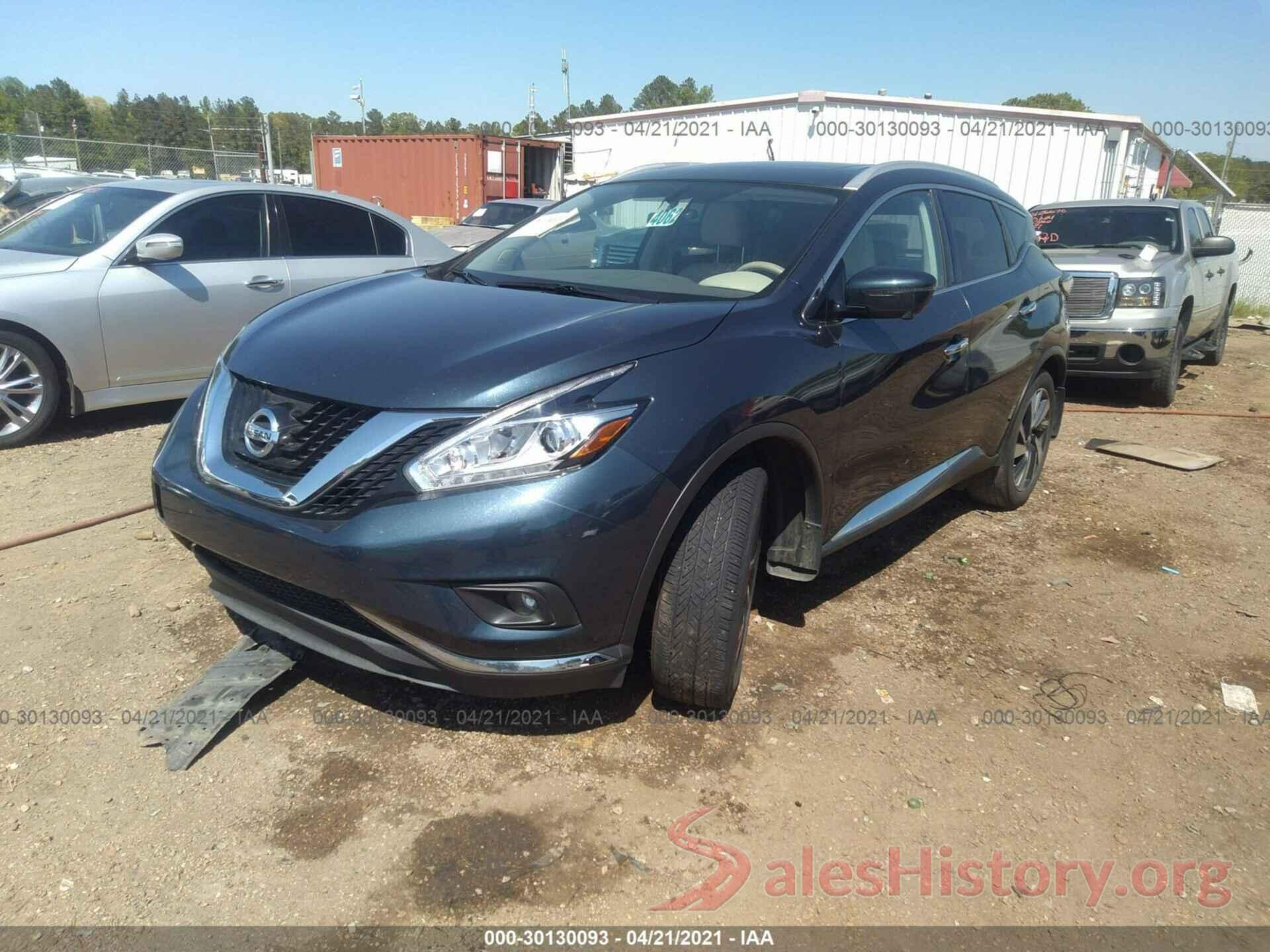 5N1AZ2MG9HN113002 2017 NISSAN MURANO