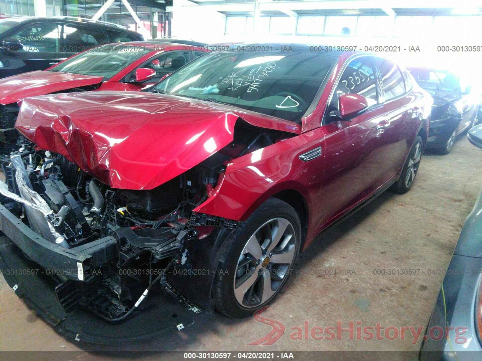 5XXGT4L38KG378586 2019 KIA OPTIMA