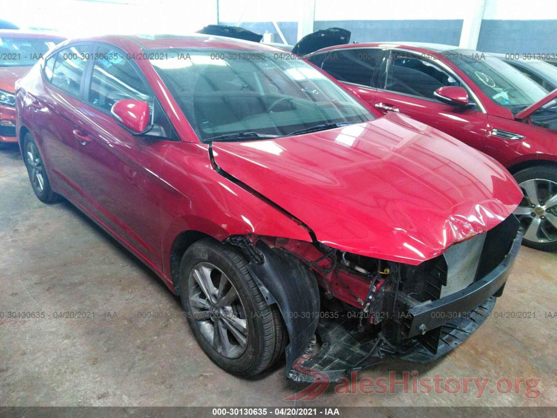 KMHD84LF6JU683832 2018 HYUNDAI ELANTRA