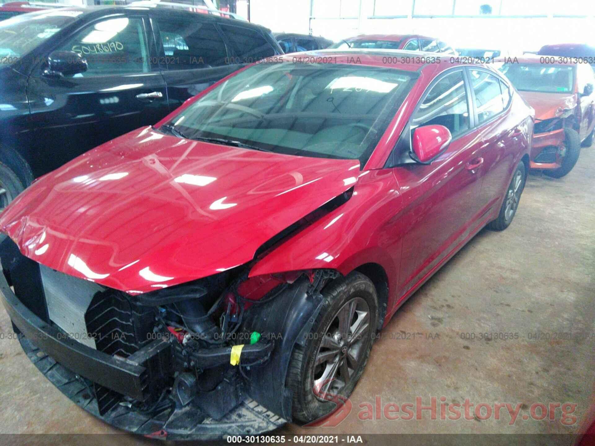 KMHD84LF6JU683832 2018 HYUNDAI ELANTRA