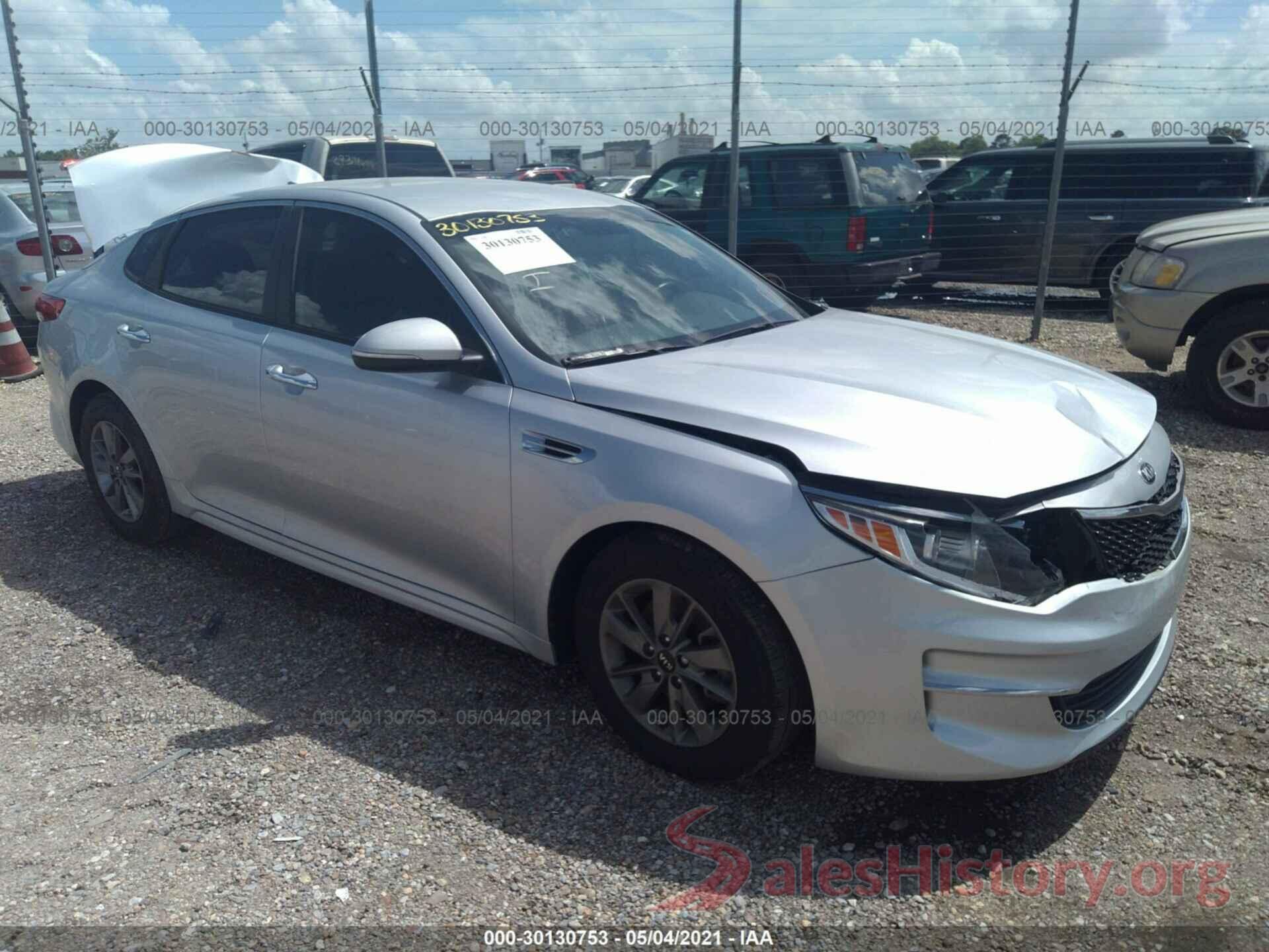 5XXGT4L15GG006435 2016 KIA OPTIMA