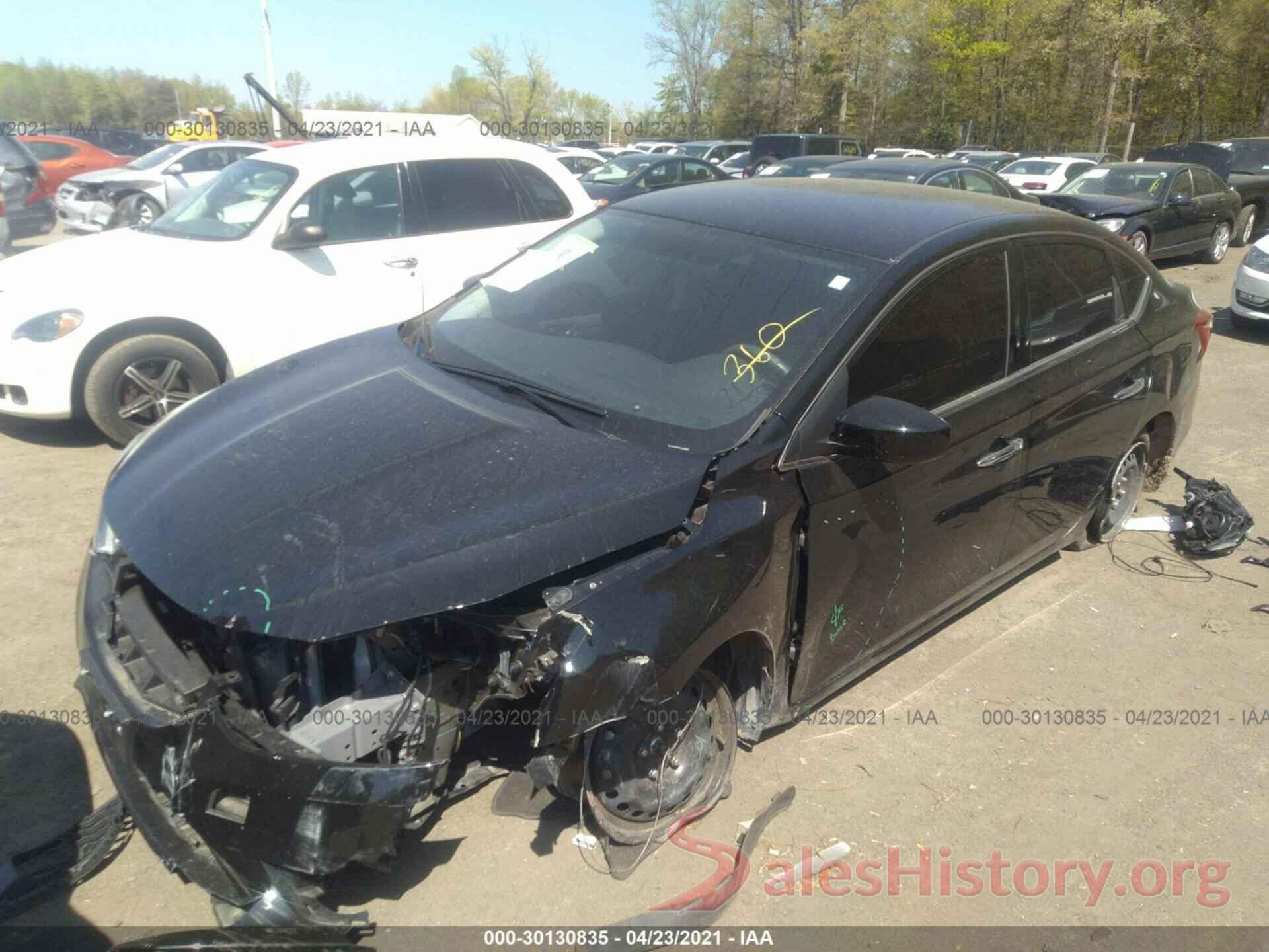 3N1AB7AP7KY454681 2019 NISSAN SENTRA