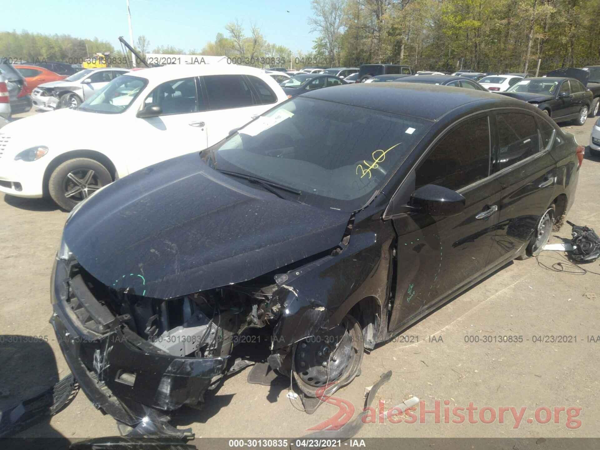 3N1AB7AP7KY454681 2019 NISSAN SENTRA