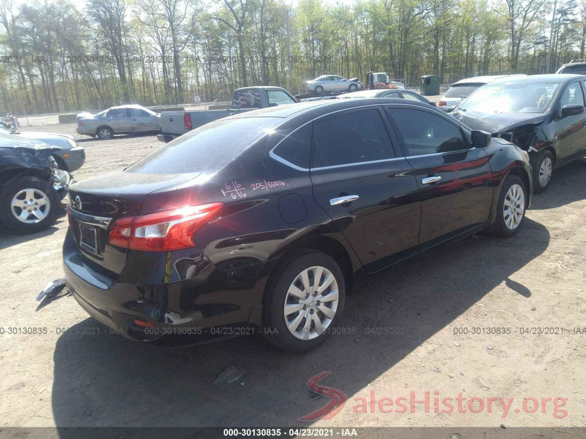 3N1AB7AP7KY454681 2019 NISSAN SENTRA