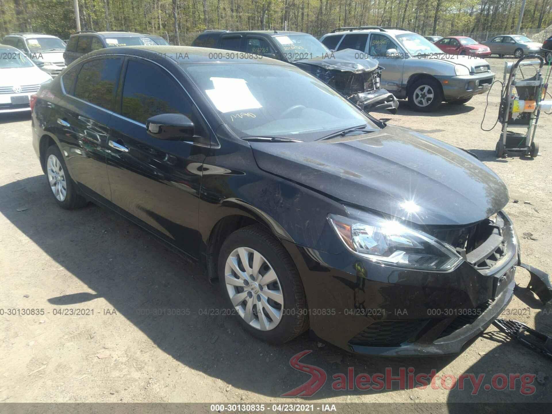 3N1AB7AP7KY454681 2019 NISSAN SENTRA