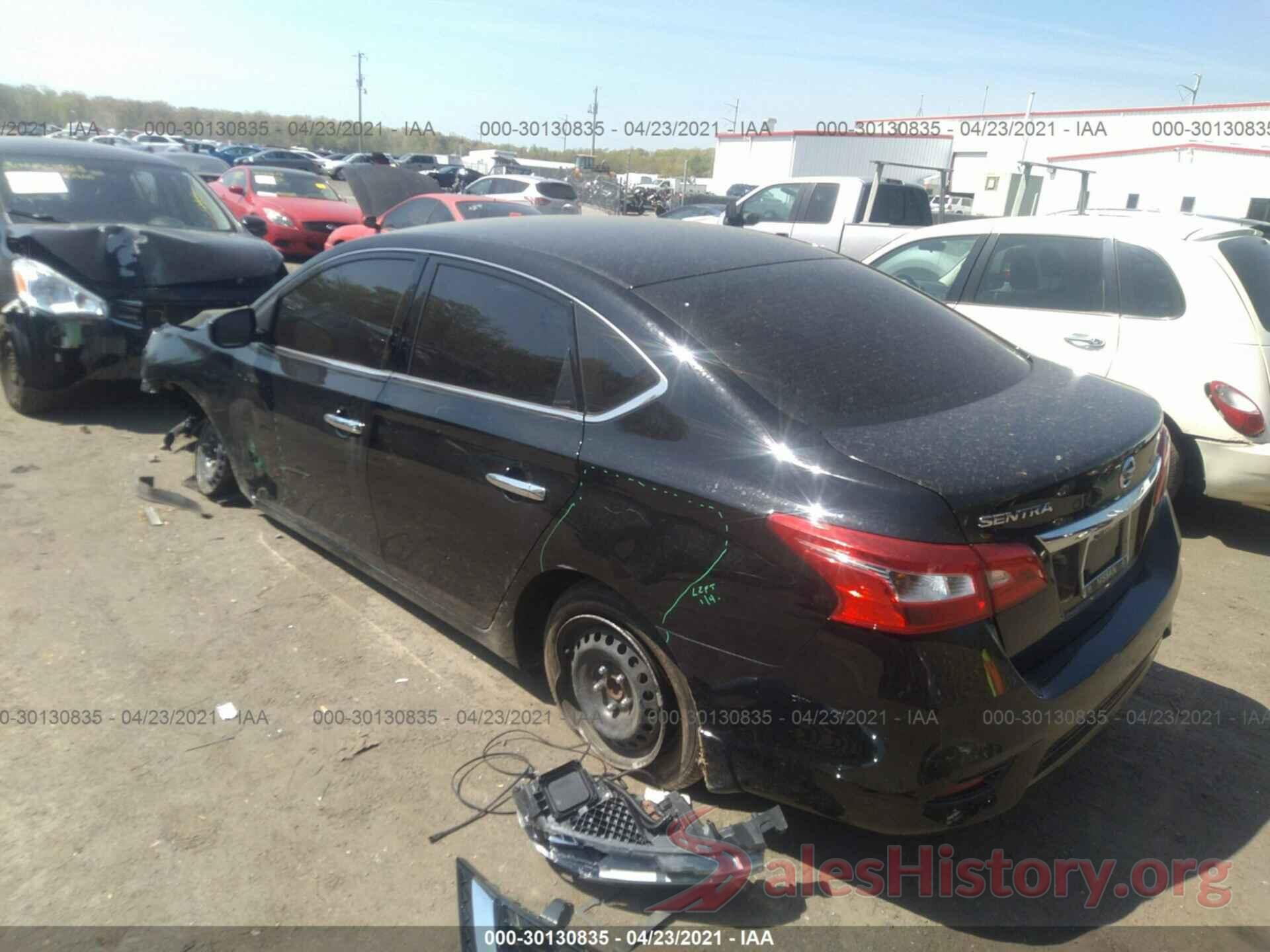 3N1AB7AP7KY454681 2019 NISSAN SENTRA