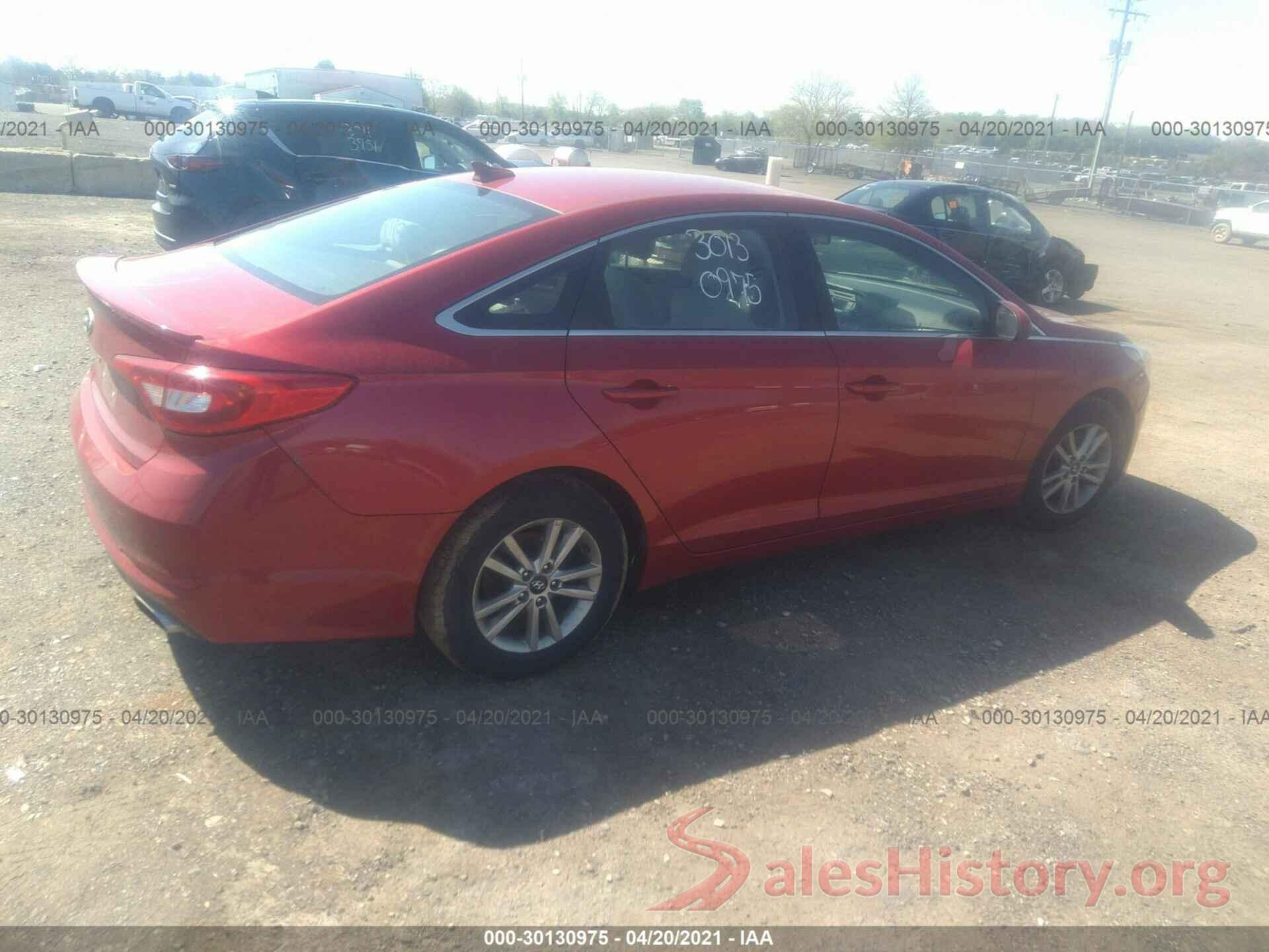 5NPE24AF2HH488456 2017 HYUNDAI SONATA