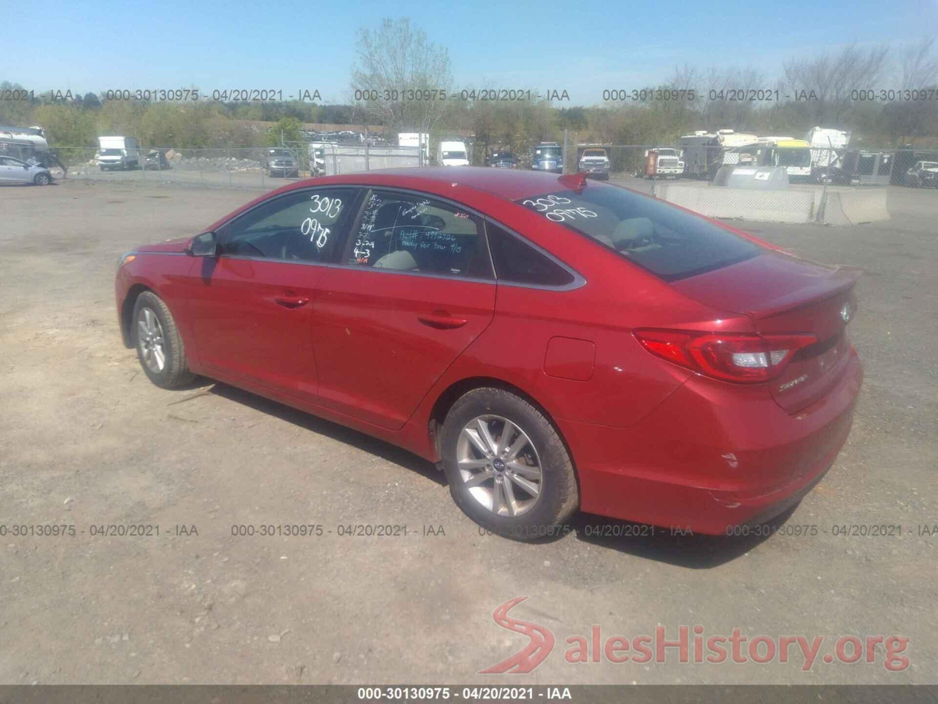 5NPE24AF2HH488456 2017 HYUNDAI SONATA