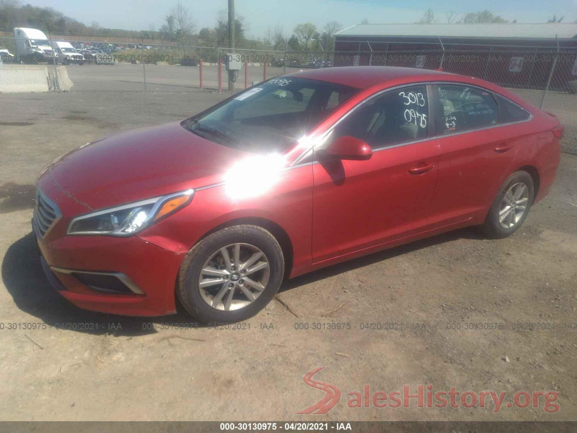 5NPE24AF2HH488456 2017 HYUNDAI SONATA