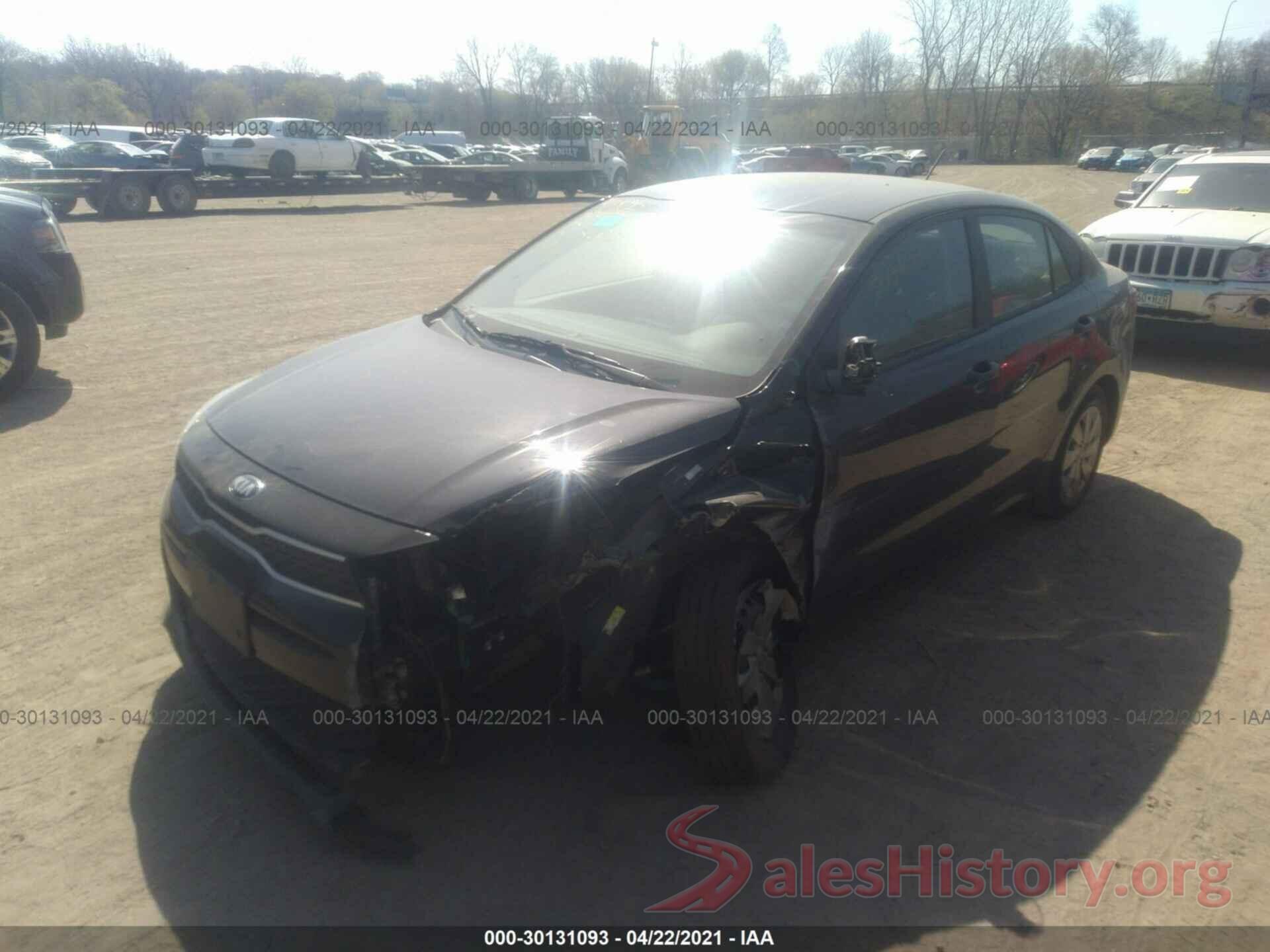 3KPA24AD0LE320082 2020 KIA RIO