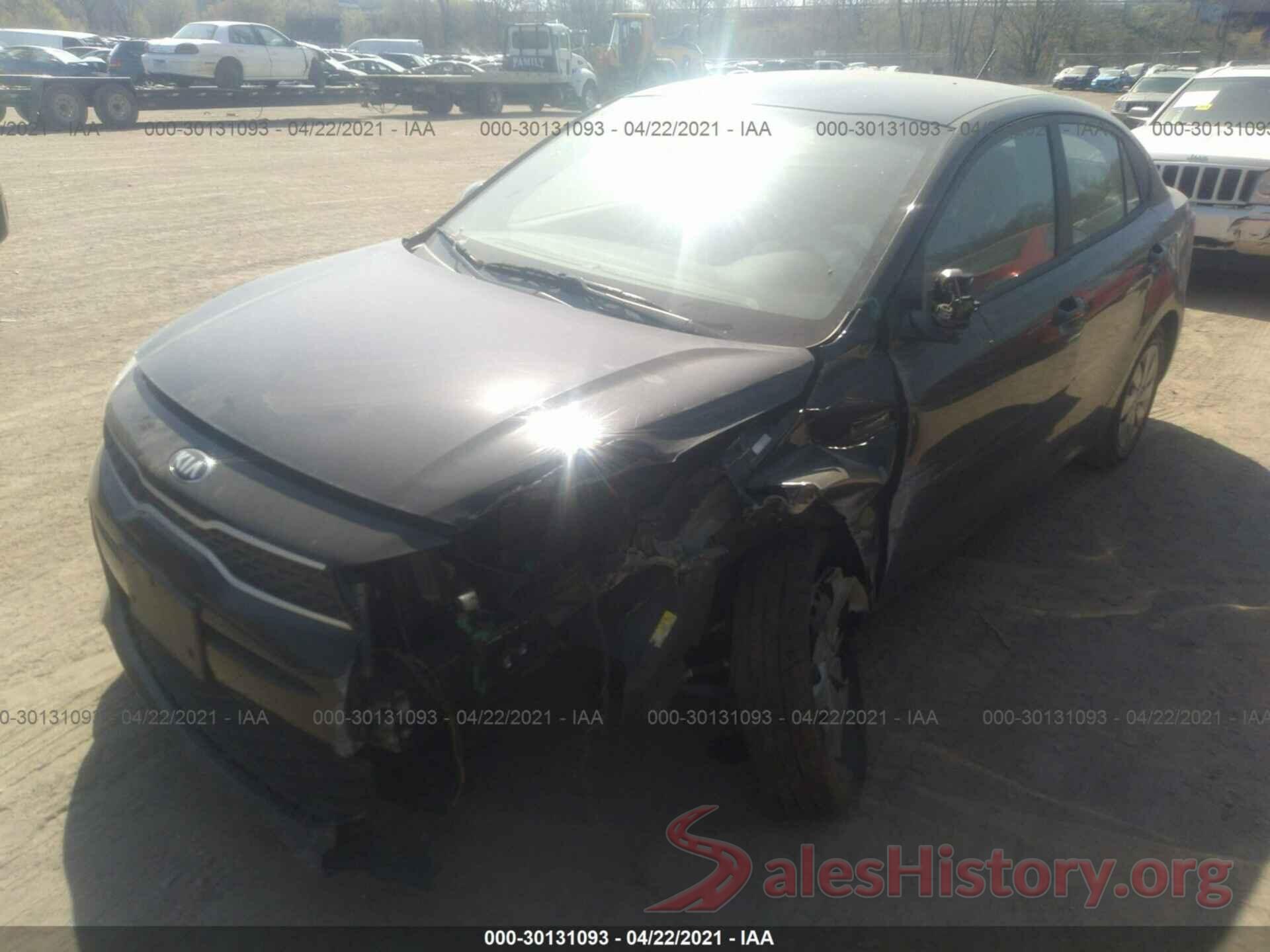 3KPA24AD0LE320082 2020 KIA RIO