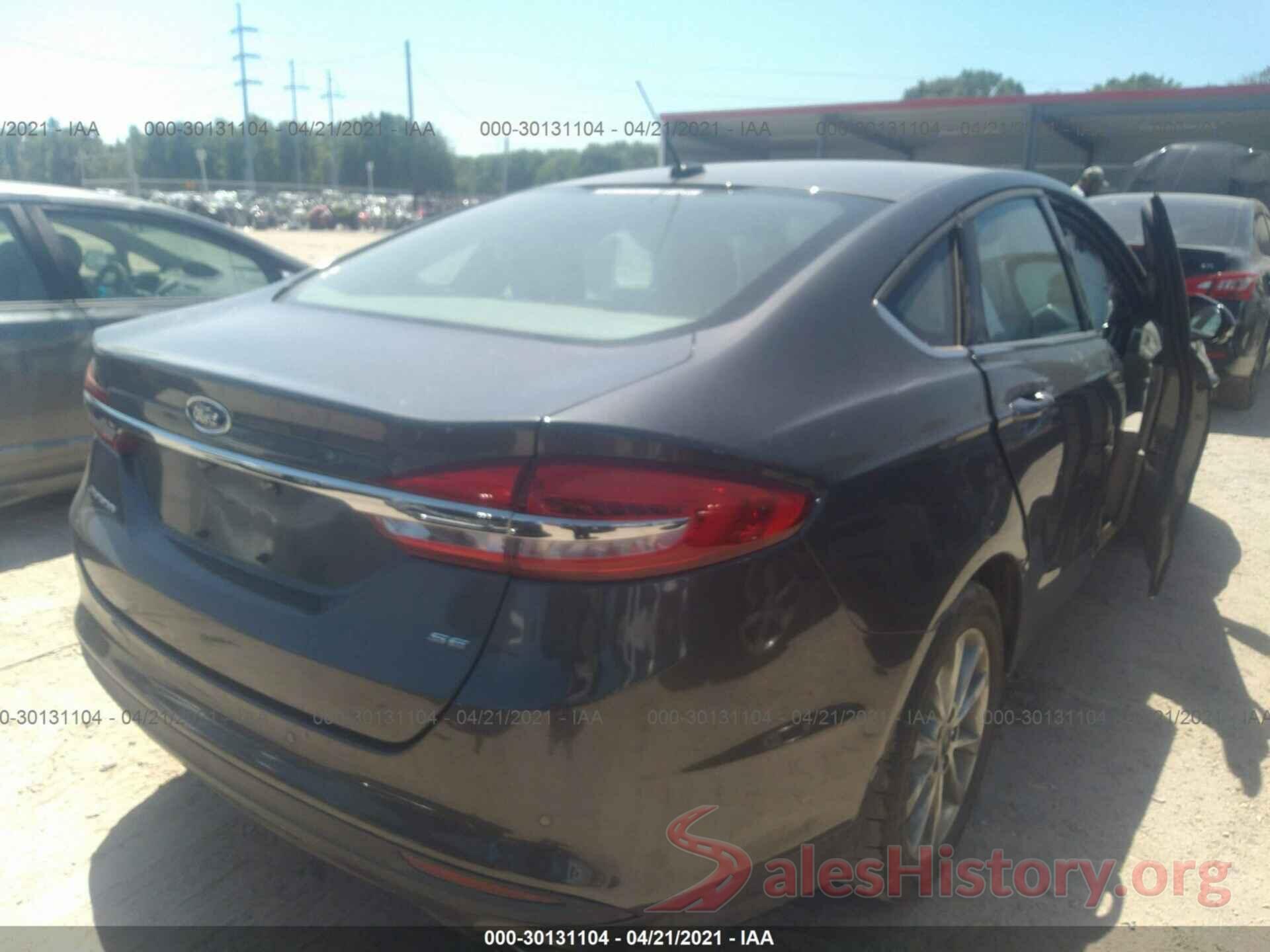 3FA6P0H75HR370384 2017 FORD FUSION