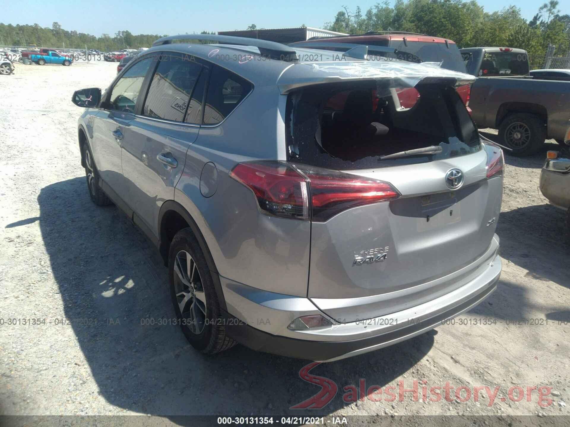 2T3WFREV6JW421543 2018 TOYOTA RAV4