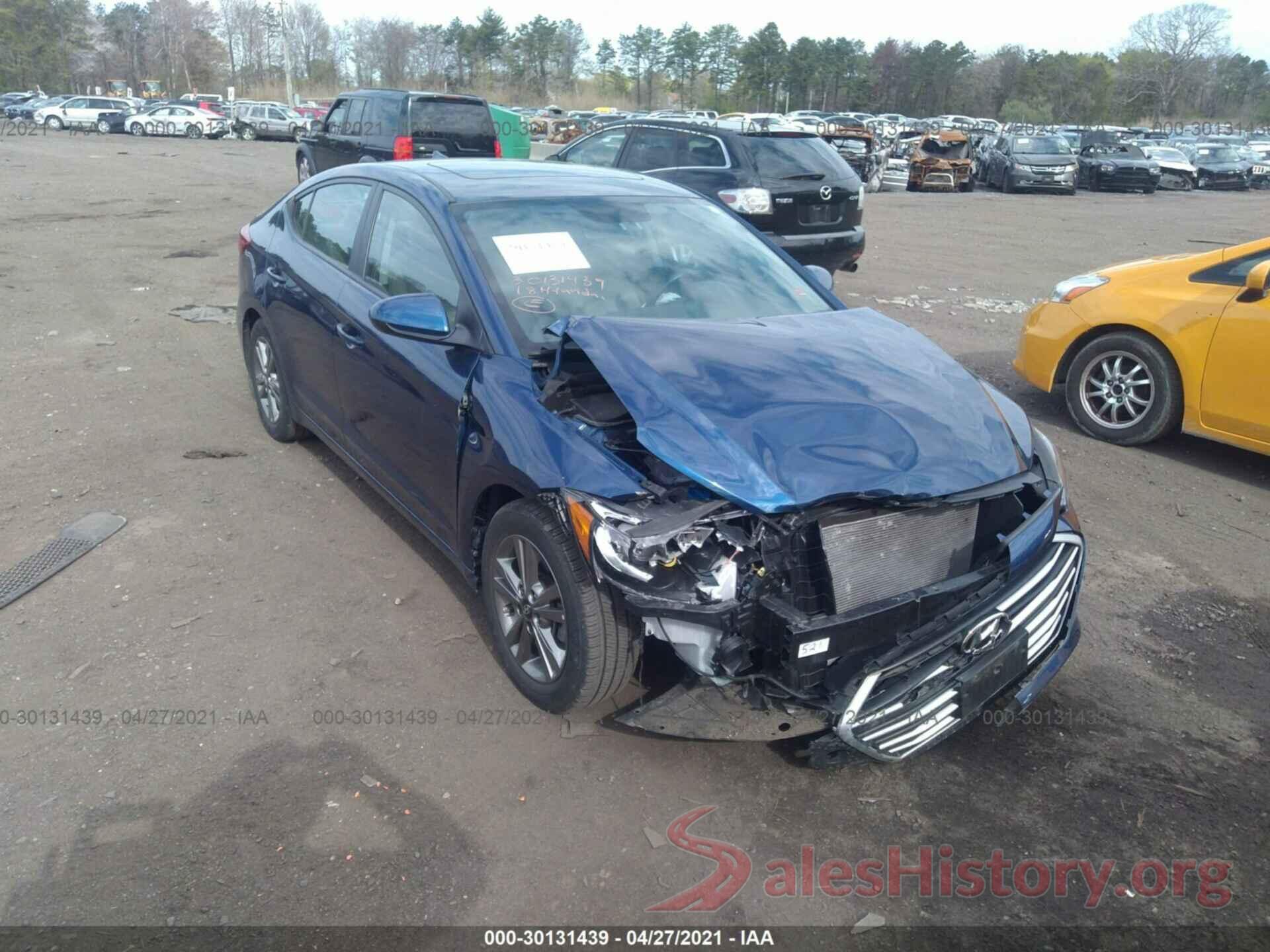 5NPD84LFXJH289426 2018 HYUNDAI ELANTRA