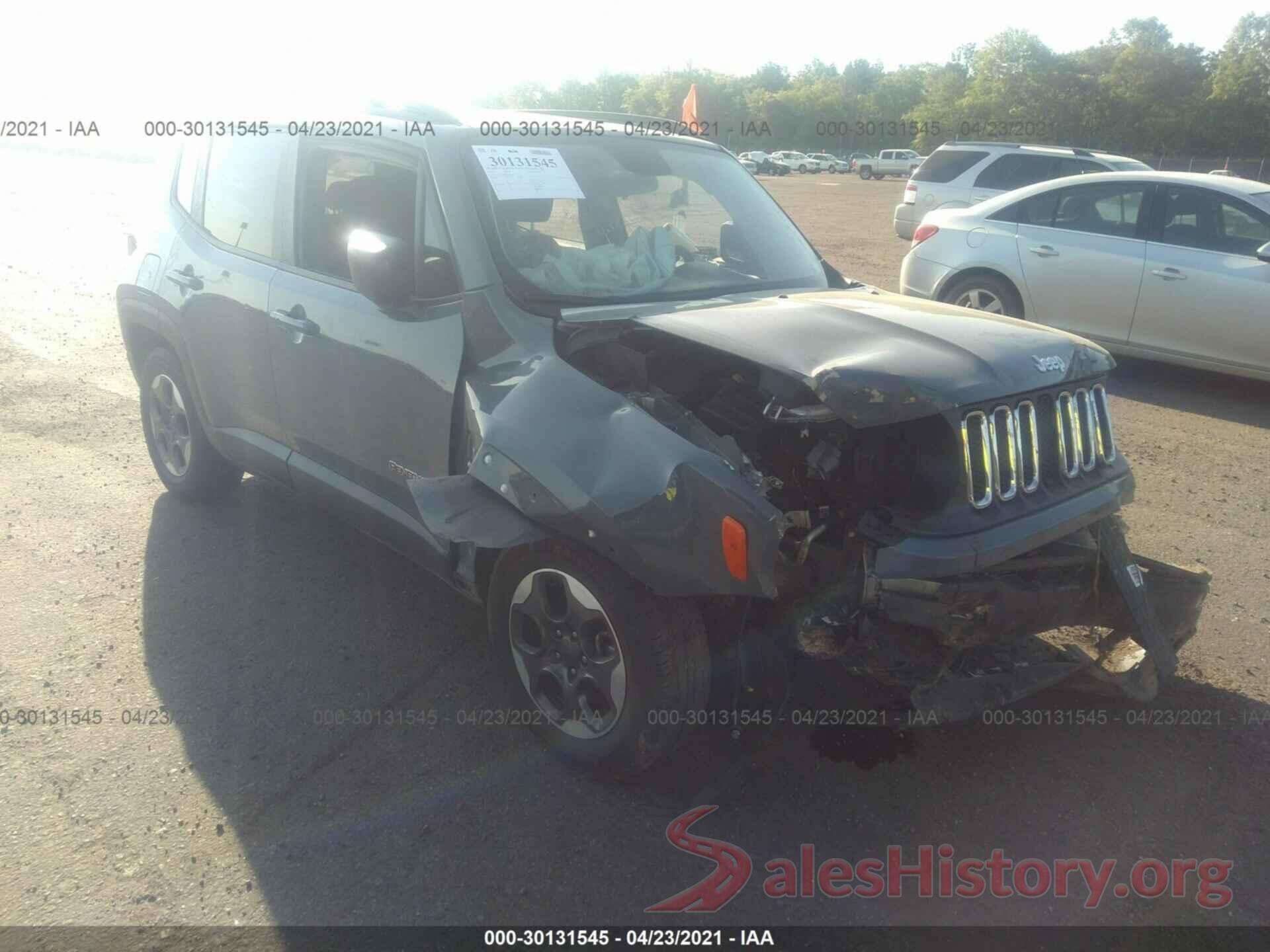 ZACCJAAB8HPF75274 2017 JEEP RENEGADE