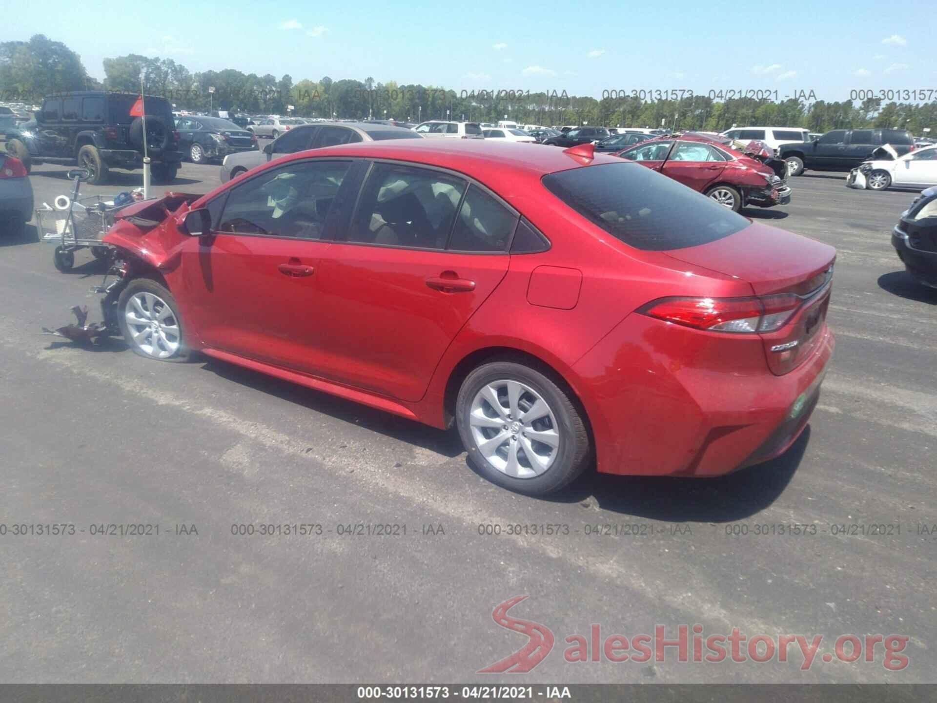 JTDEPMAE8MJ155186 2021 TOYOTA COROLLA