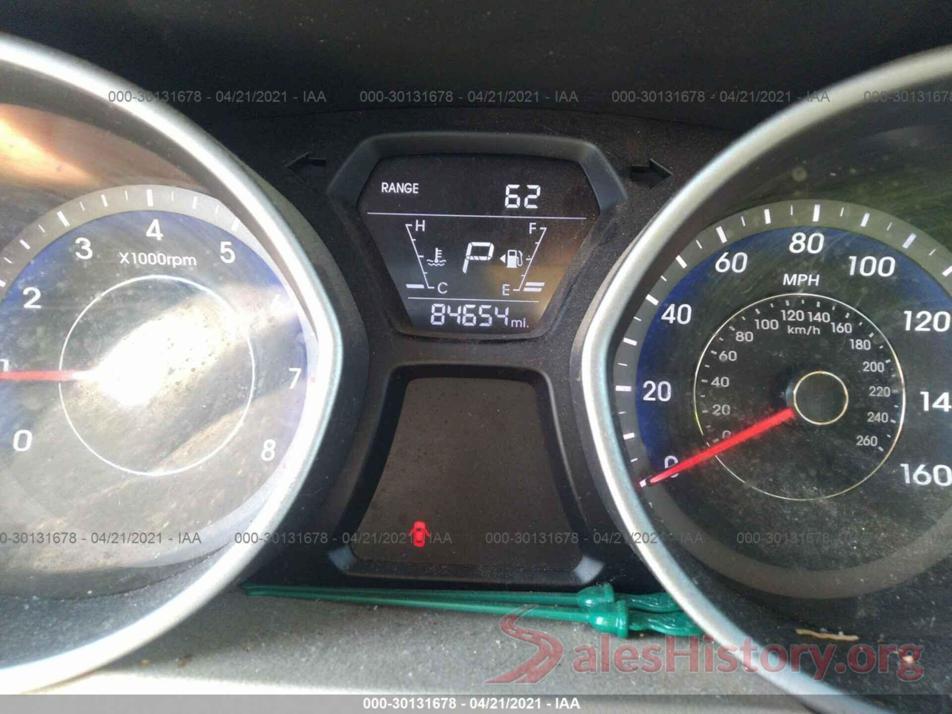 KMHDH4AEXGU485807 2016 HYUNDAI ELANTRA