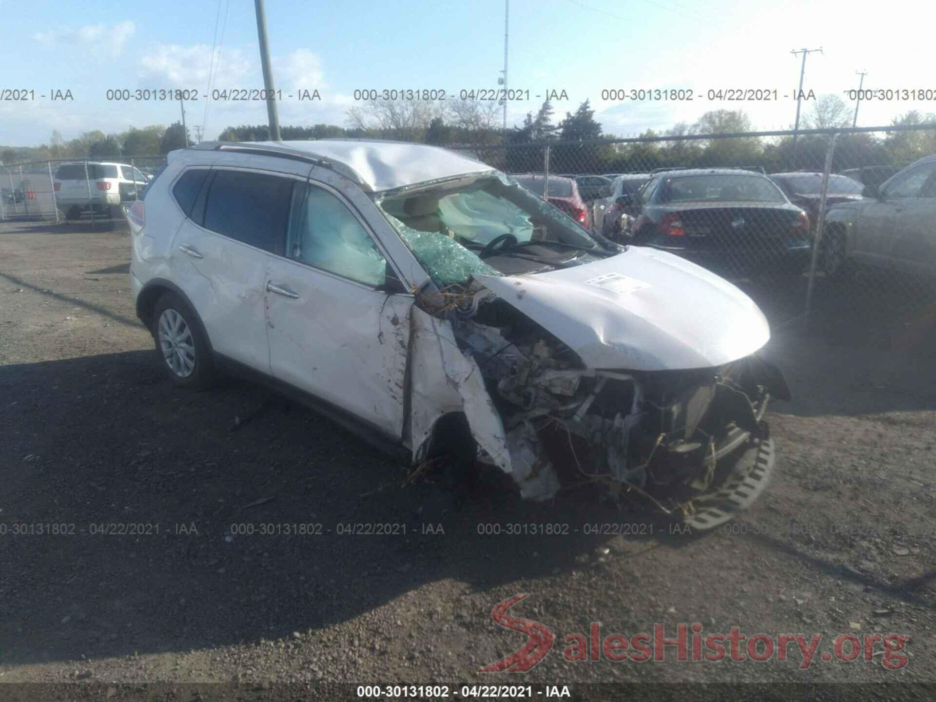 JN8AT2MV0GW149971 2016 NISSAN ROGUE