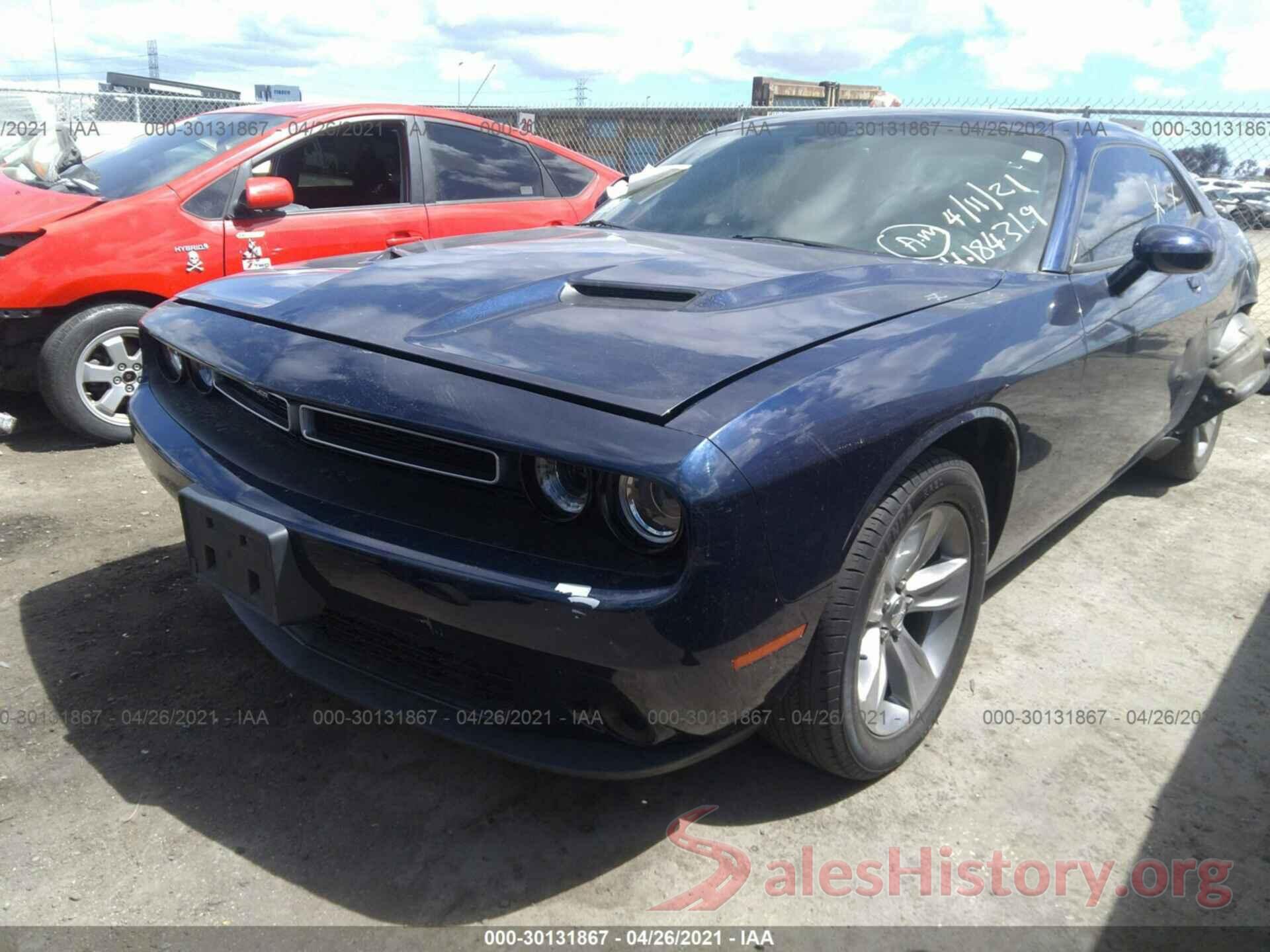 2C3CDZAG2GH184319 2016 DODGE CHALLENGER