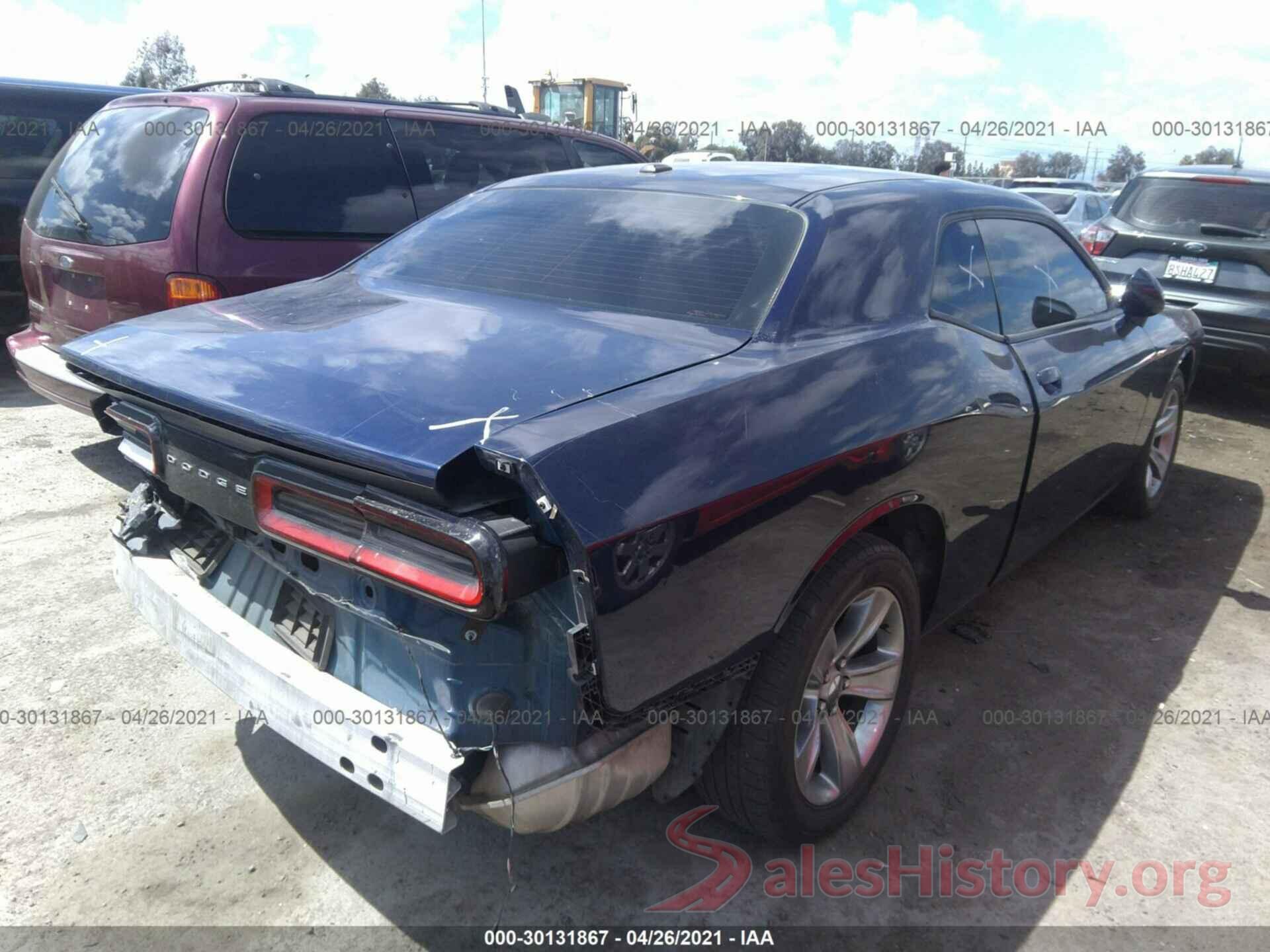 2C3CDZAG2GH184319 2016 DODGE CHALLENGER