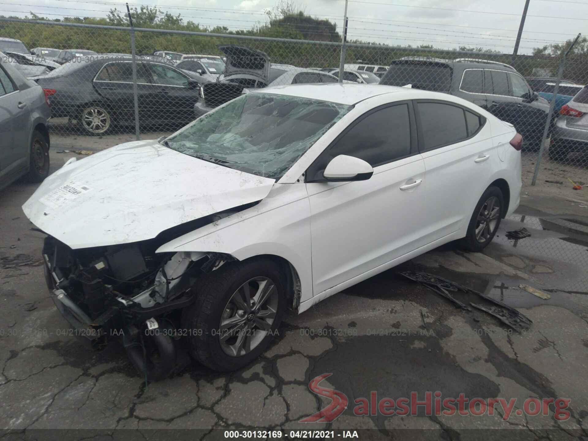 5NPD84LF2JH281269 2018 HYUNDAI ELANTRA