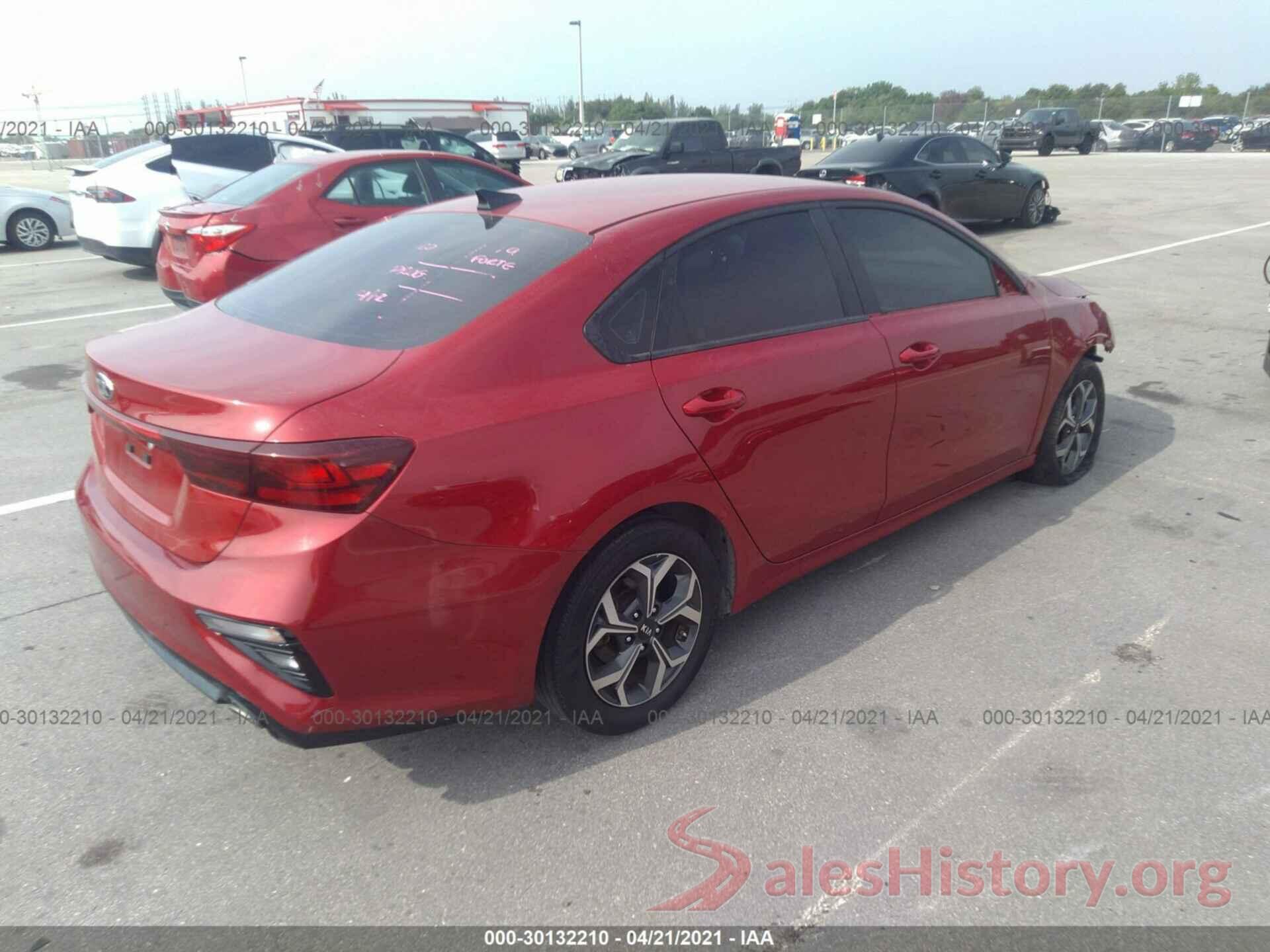 3KPF24AD6KE040736 2019 KIA FORTE