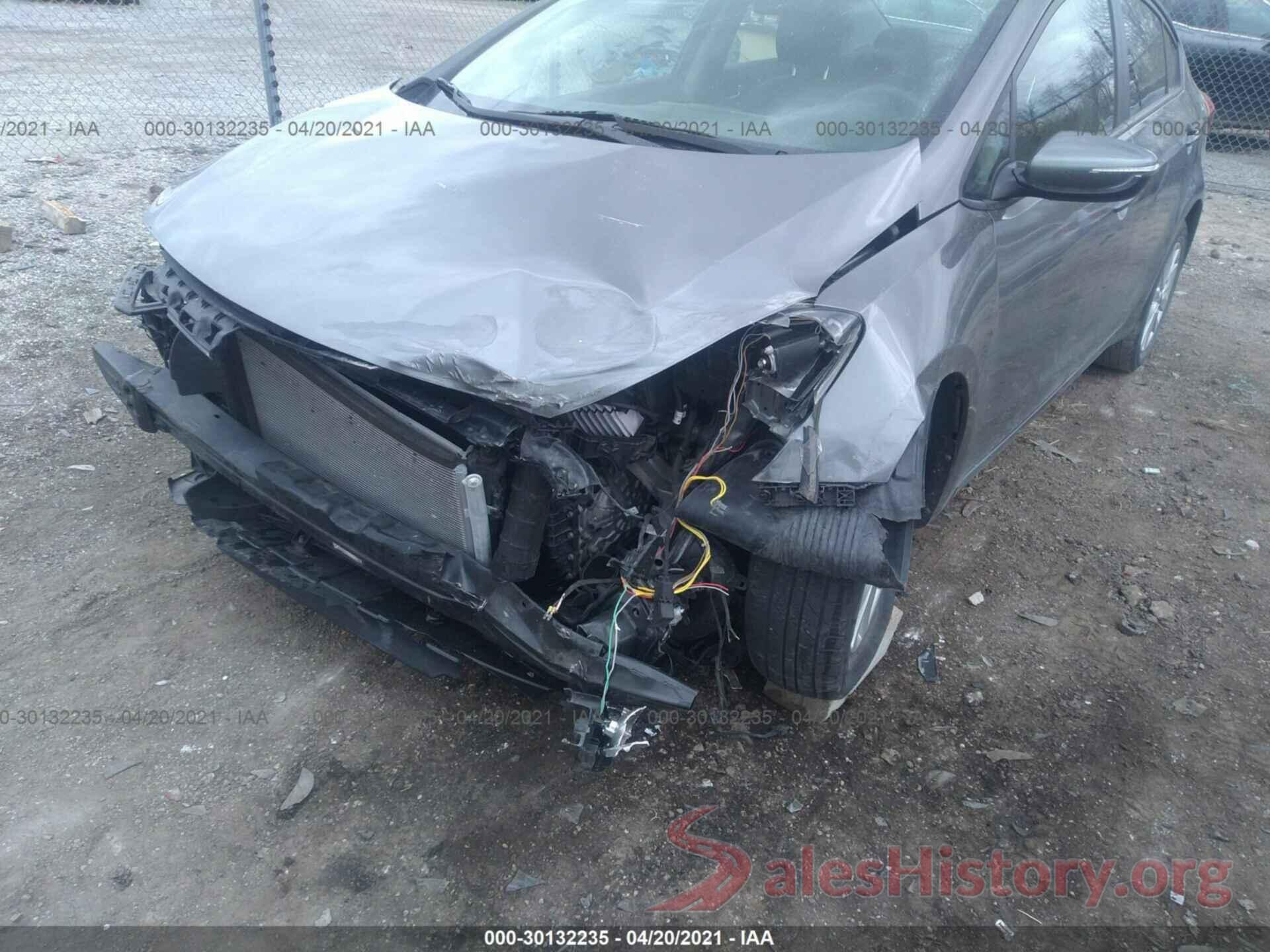 KNAFX4A61G5455367 2016 KIA FORTE