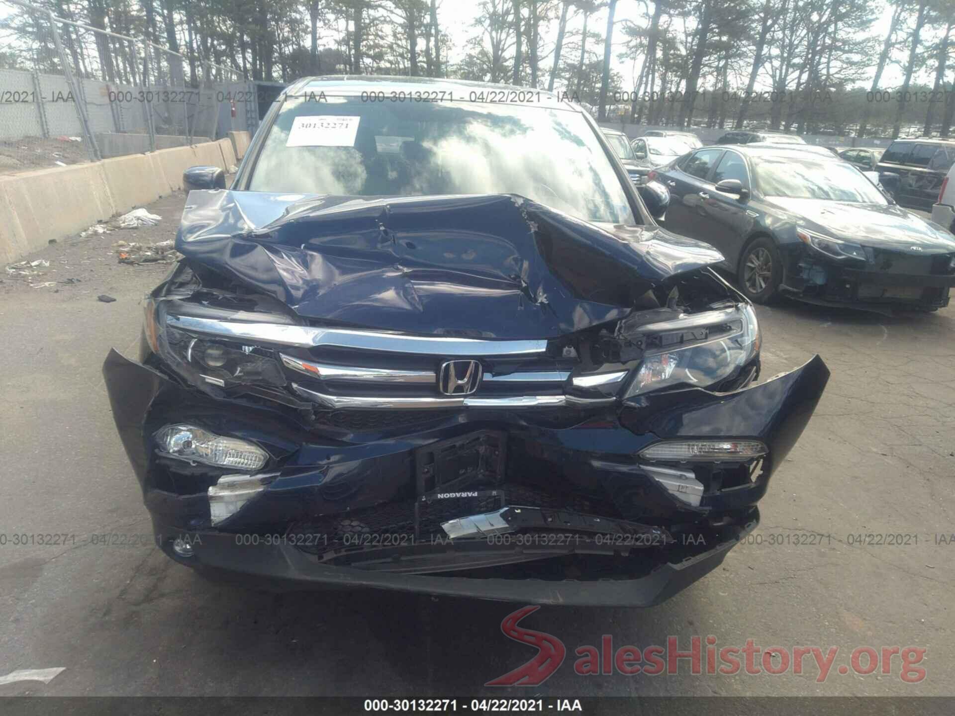 5FNYF6H55HB053486 2017 HONDA PILOT