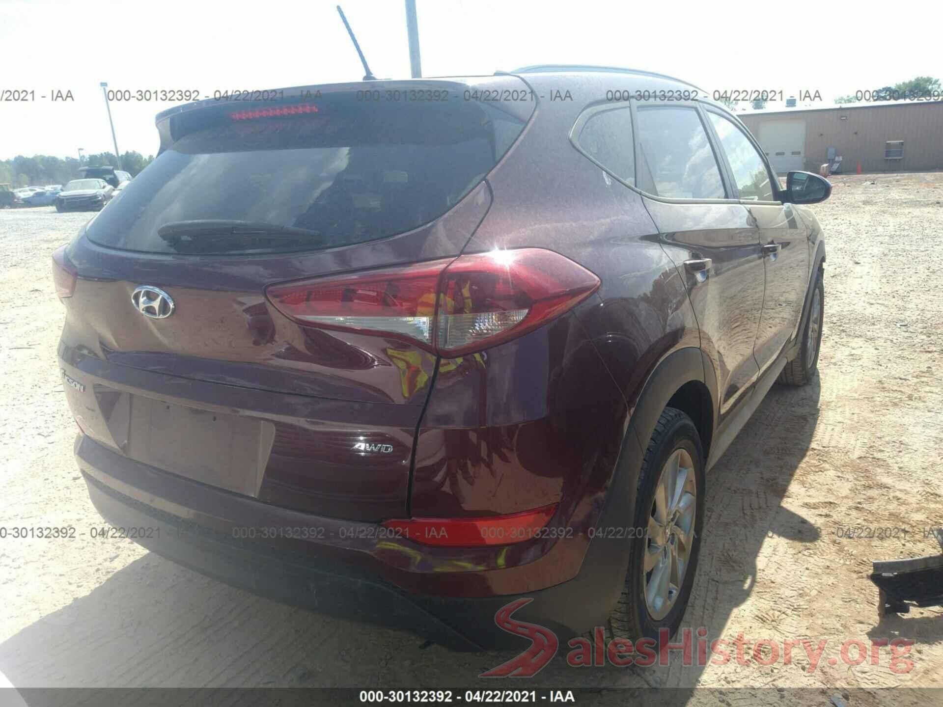 KM8J3CA47HU504396 2017 HYUNDAI TUCSON