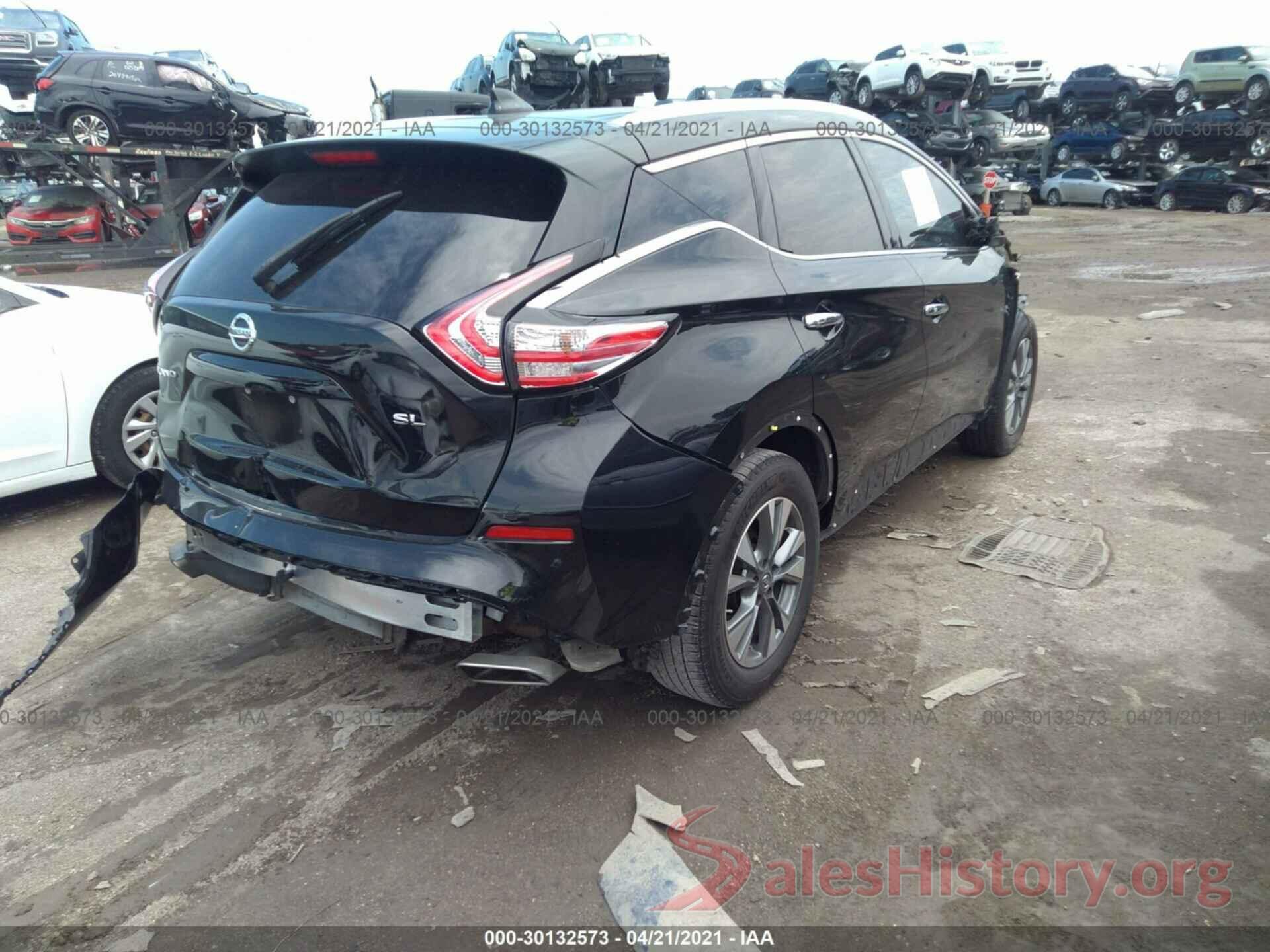 5N1AZ2MG4GN171923 2016 NISSAN MURANO