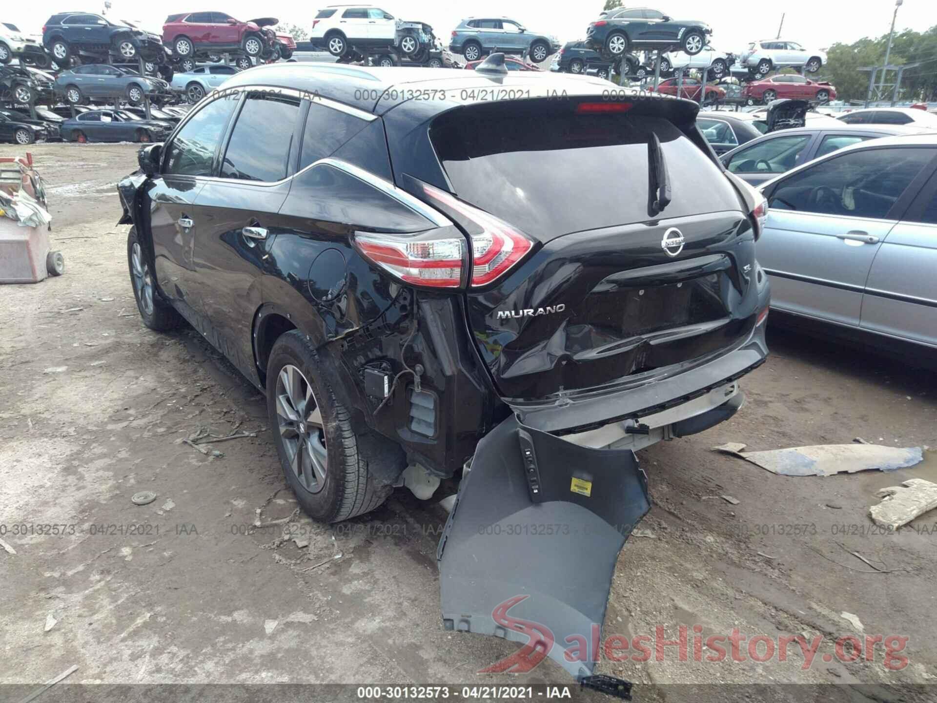 5N1AZ2MG4GN171923 2016 NISSAN MURANO