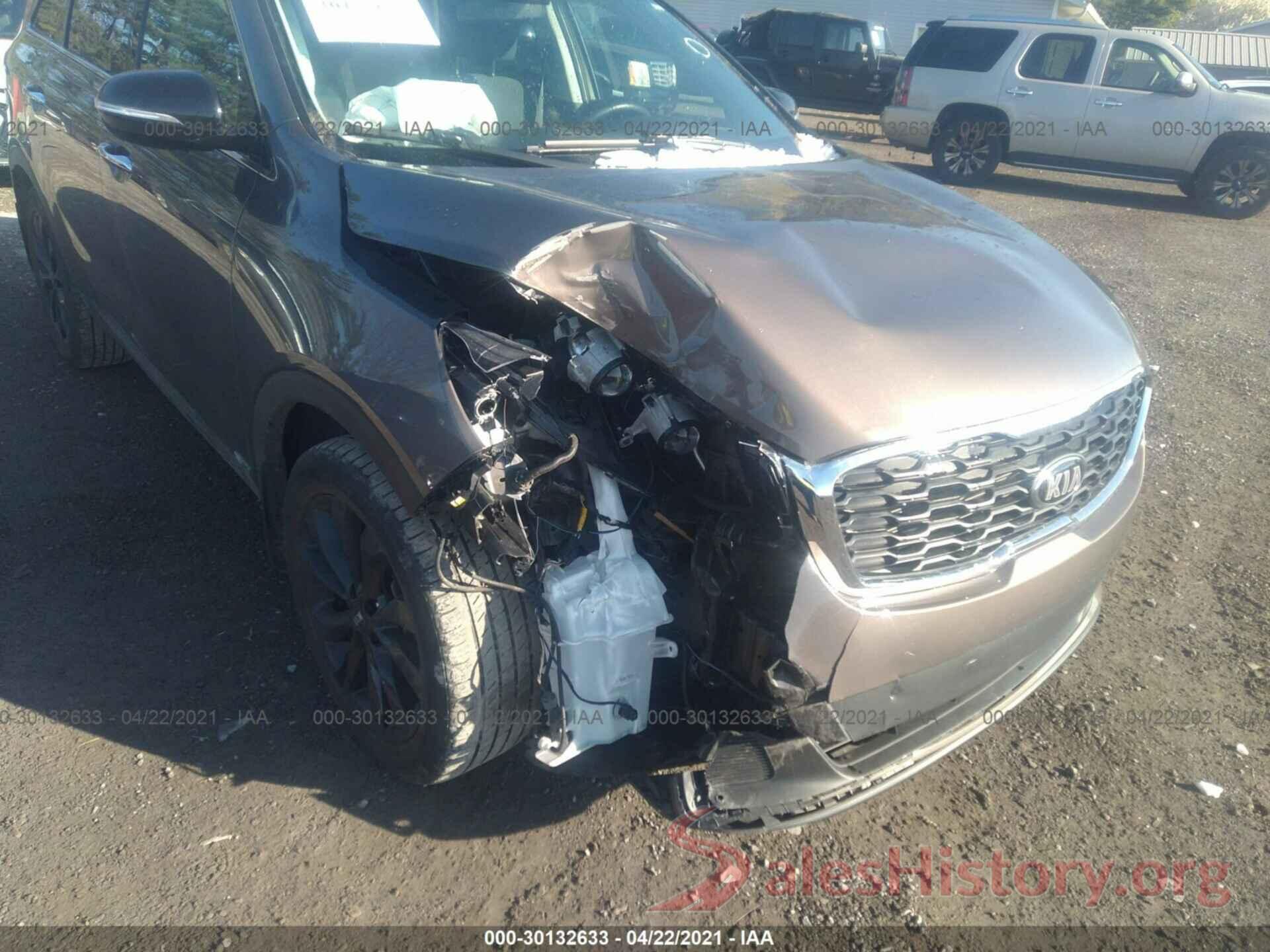 5XYPGDA54KG589708 2019 KIA SORENTO