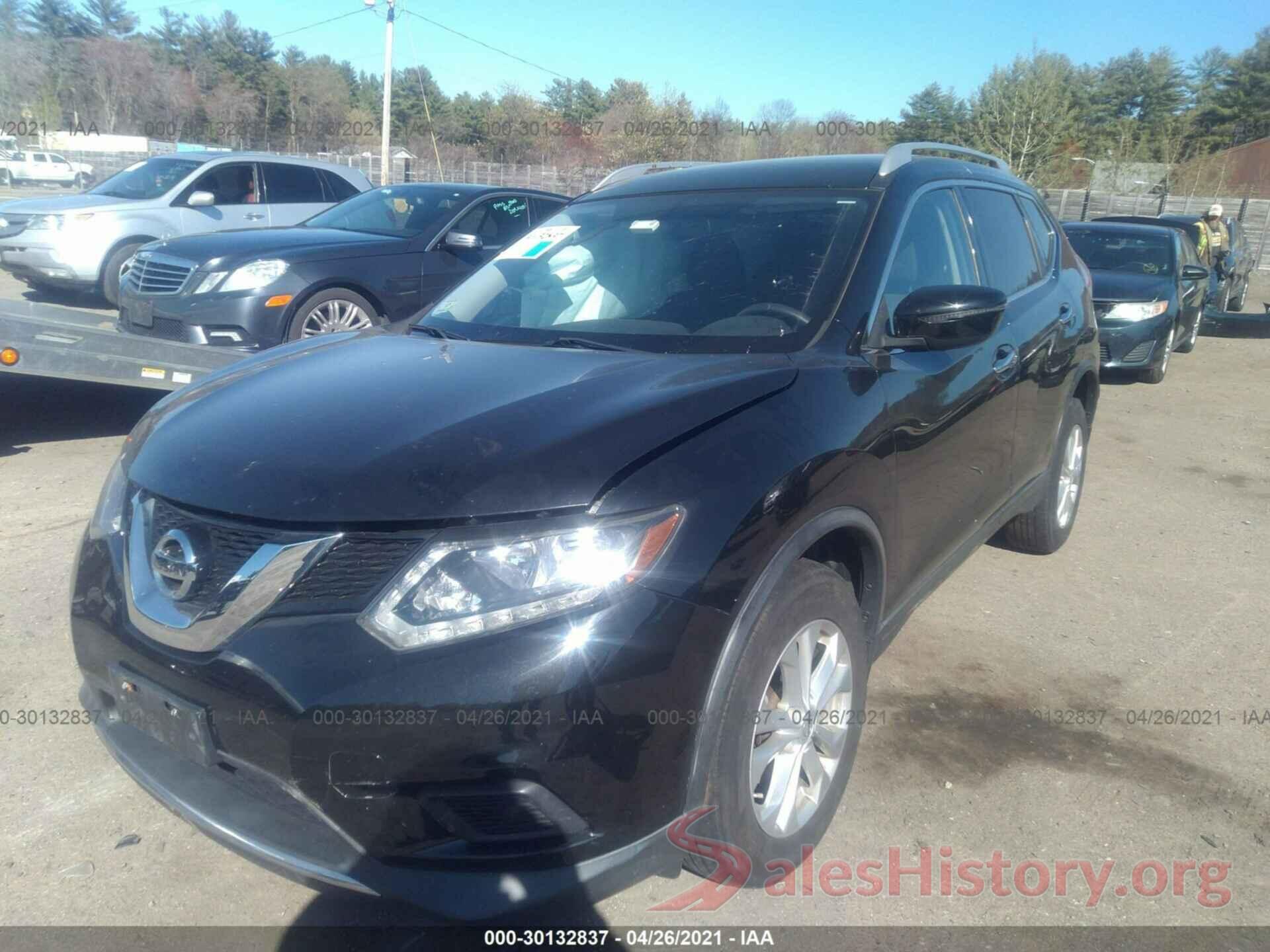 KNMAT2MV7GP647302 2016 NISSAN ROGUE