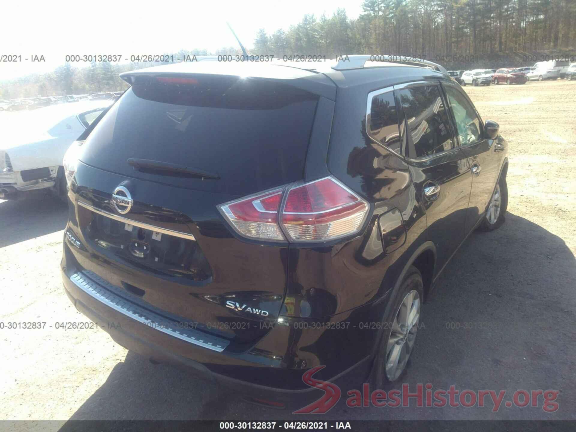 KNMAT2MV7GP647302 2016 NISSAN ROGUE