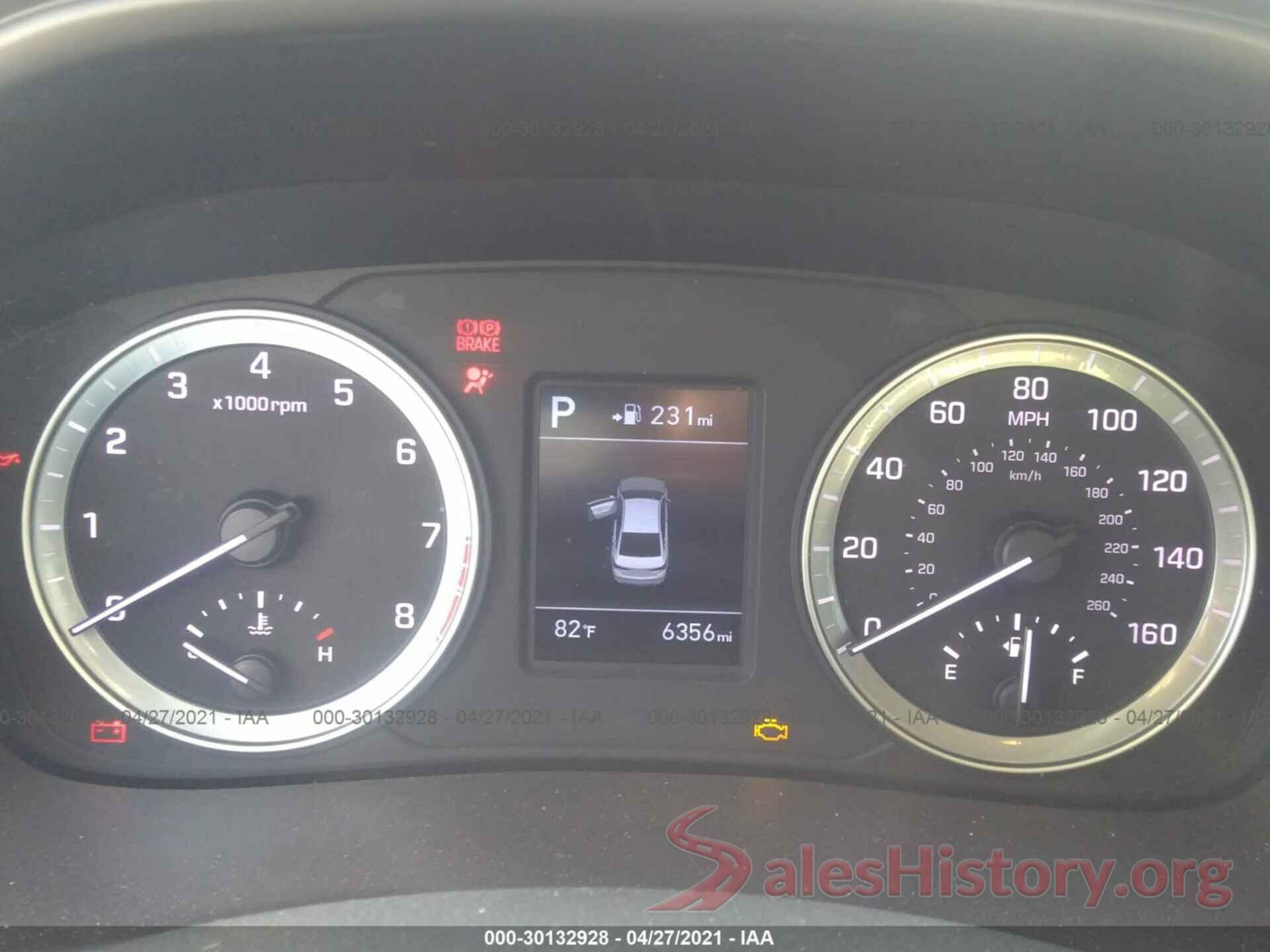 5NPE24AF4KH763302 2019 HYUNDAI SONATA