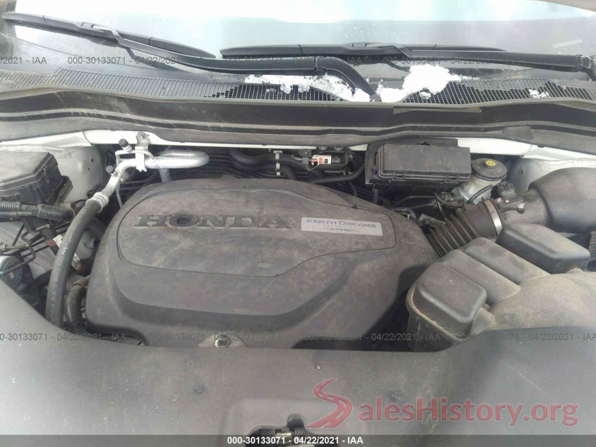 5FNYF6H77GB057832 2016 HONDA PILOT