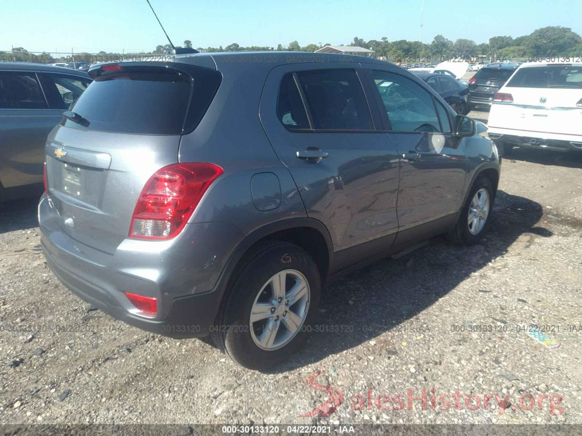 3GNCJKSBXLL196841 2020 CHEVROLET TRAX