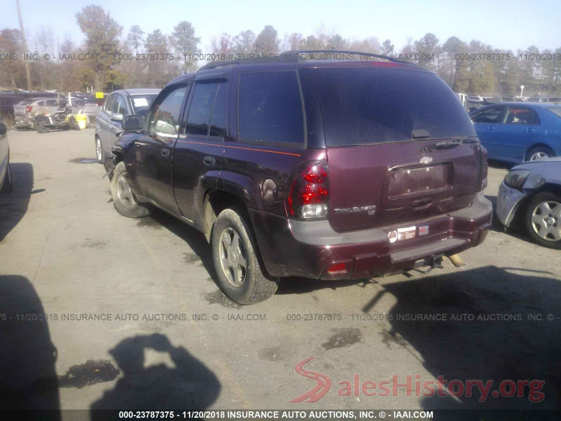 19XFC1F91HE013100 2006 CHEVROLET TRAILBLAZER