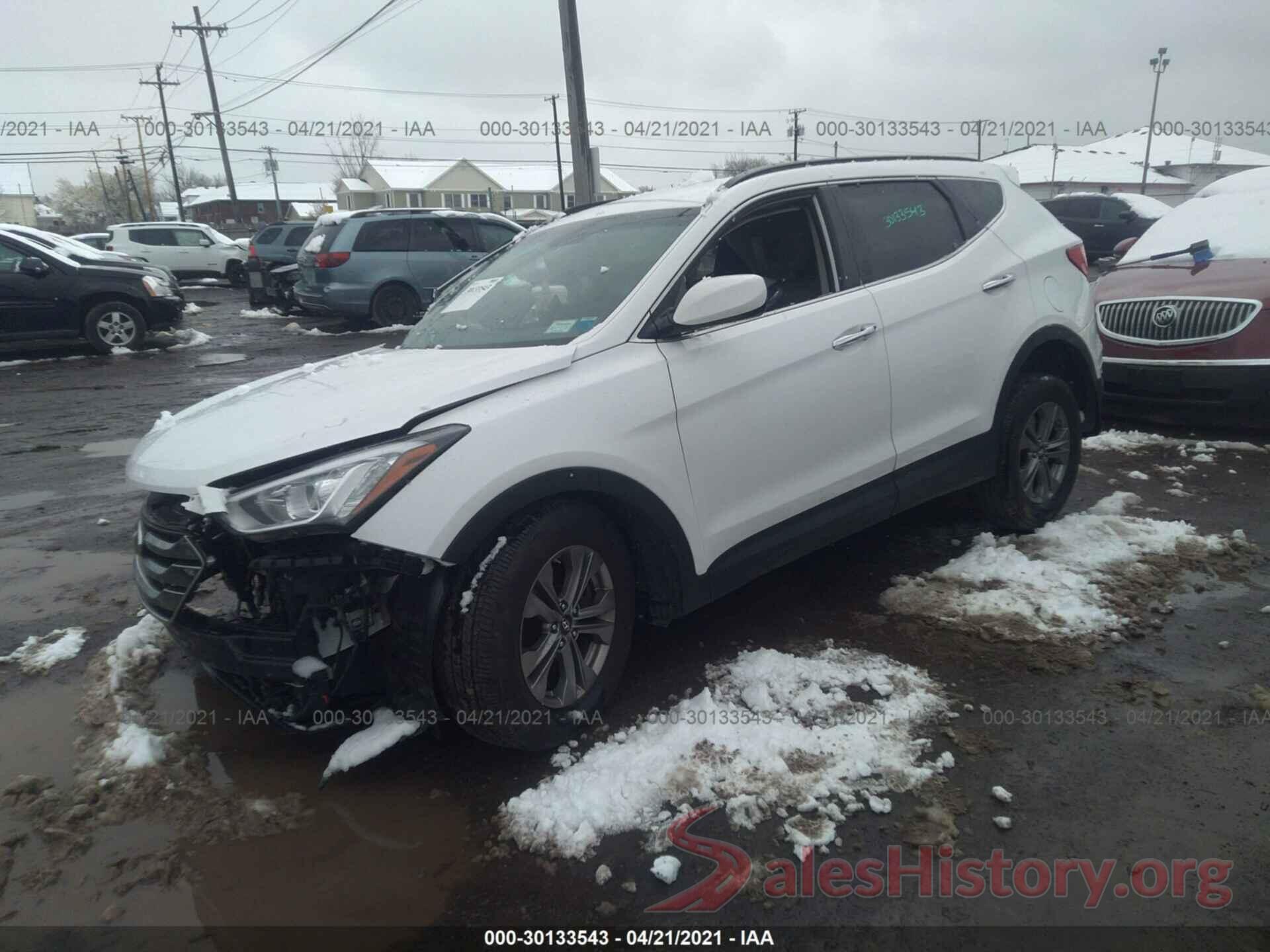 5XYZU3LB0GG342918 2016 HYUNDAI SANTA FE SPORT