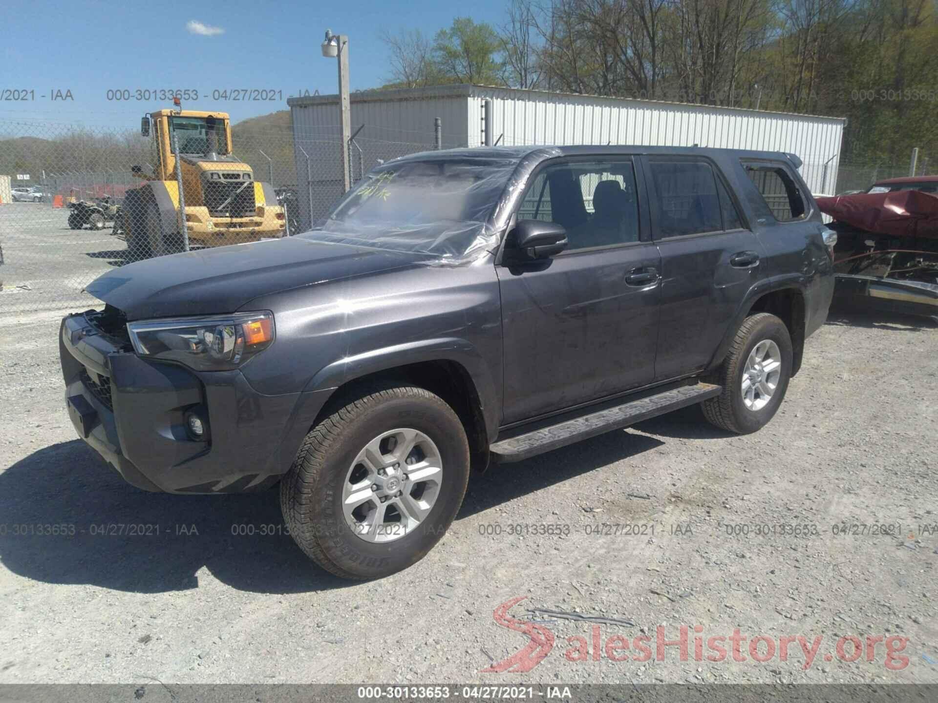 JTENU5JR0M5887902 2021 TOYOTA 4RUNNER