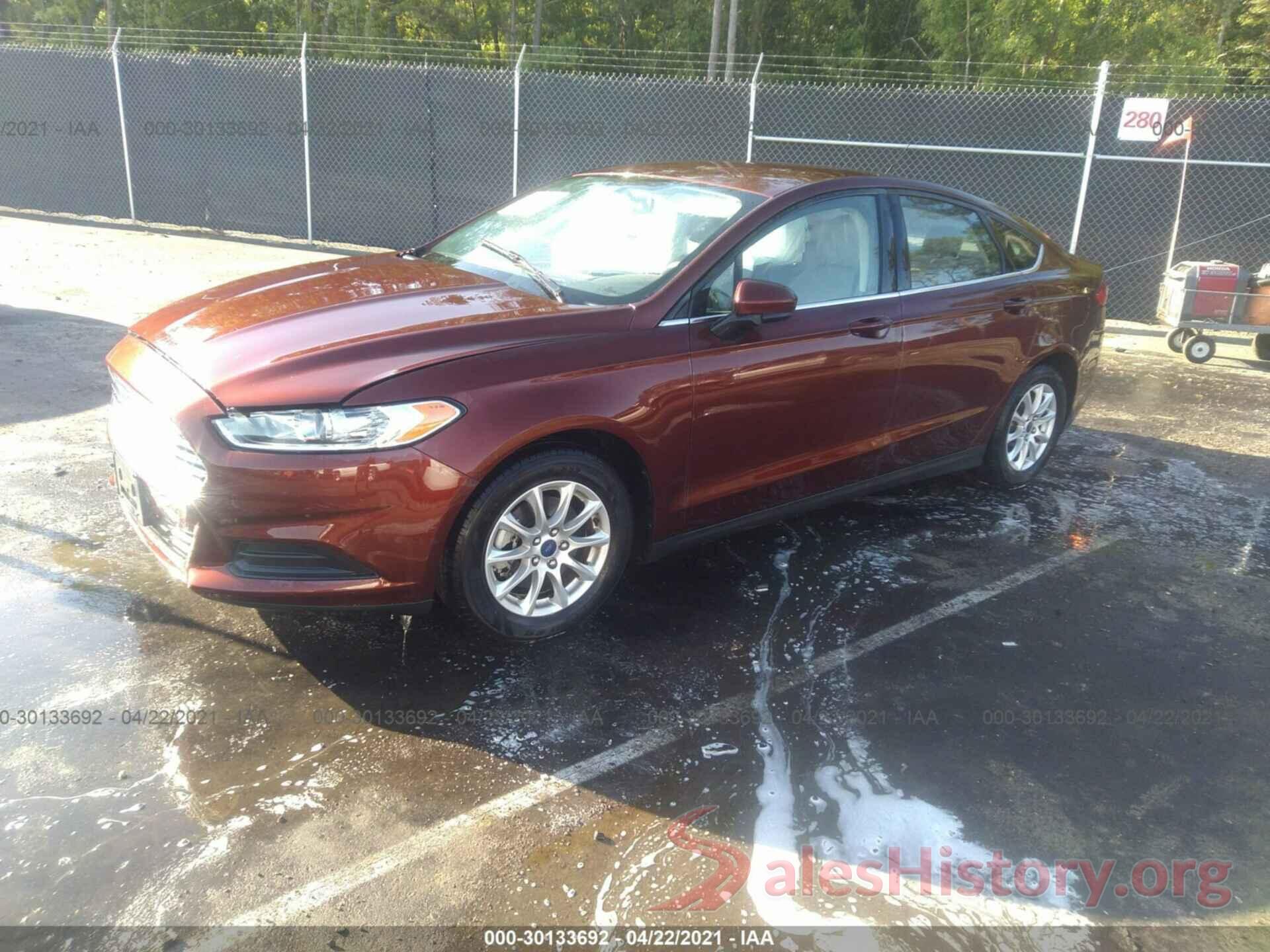 3FA6P0G71GR109933 2016 FORD FUSION