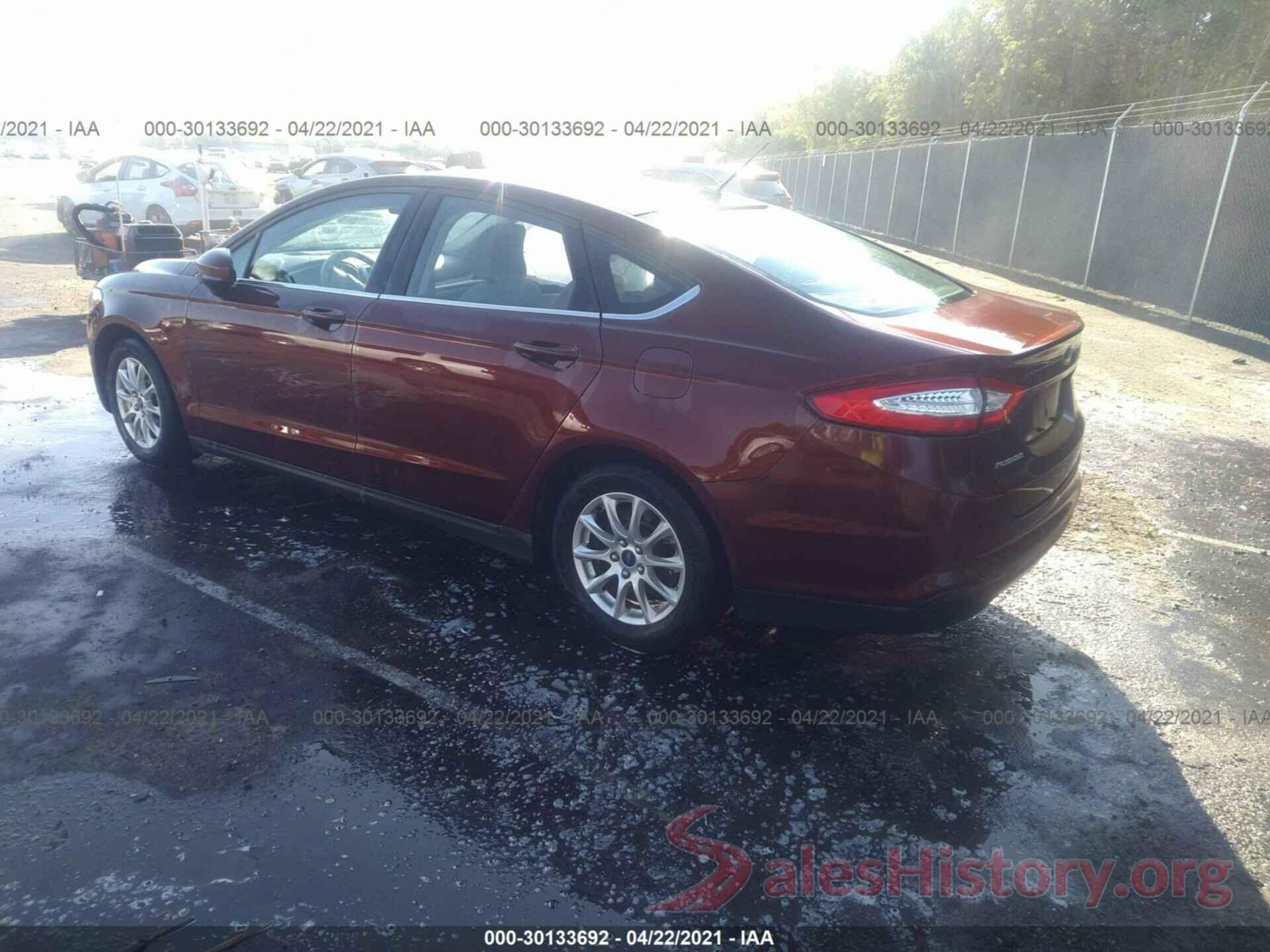 3FA6P0G71GR109933 2016 FORD FUSION