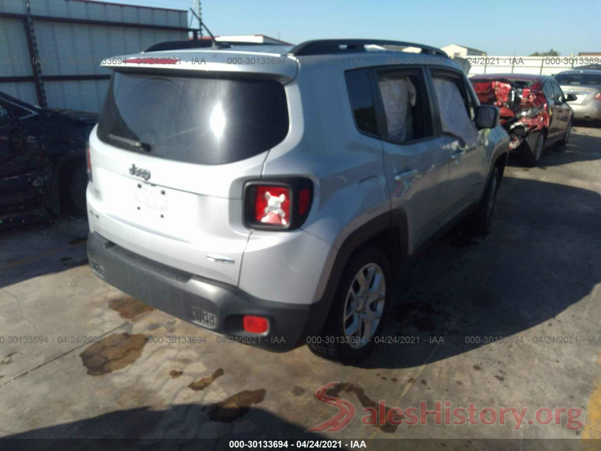 ZACCJBBT7GPD16187 2016 JEEP RENEGADE