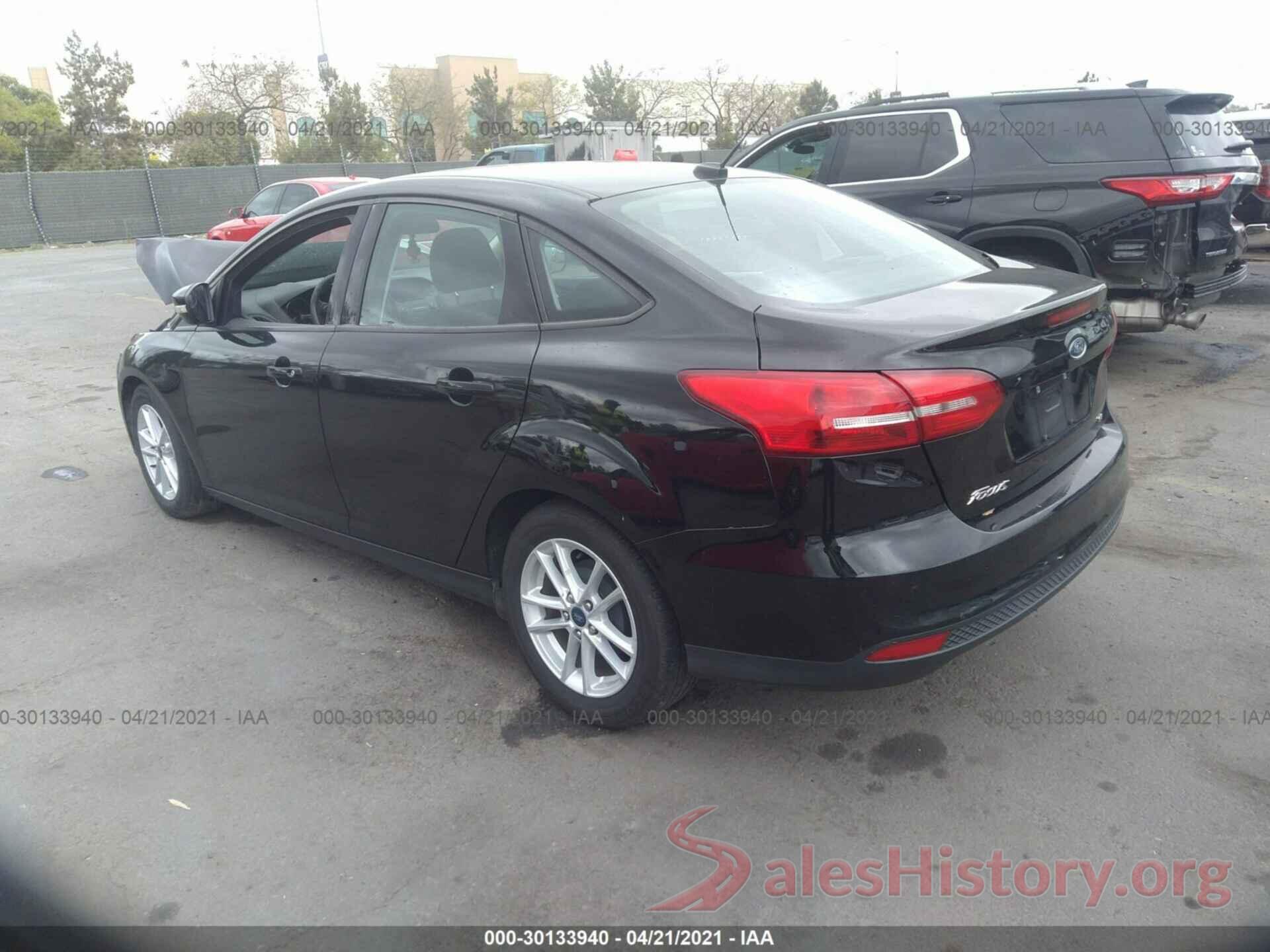 1FADP3F29HL343493 2017 FORD FOCUS