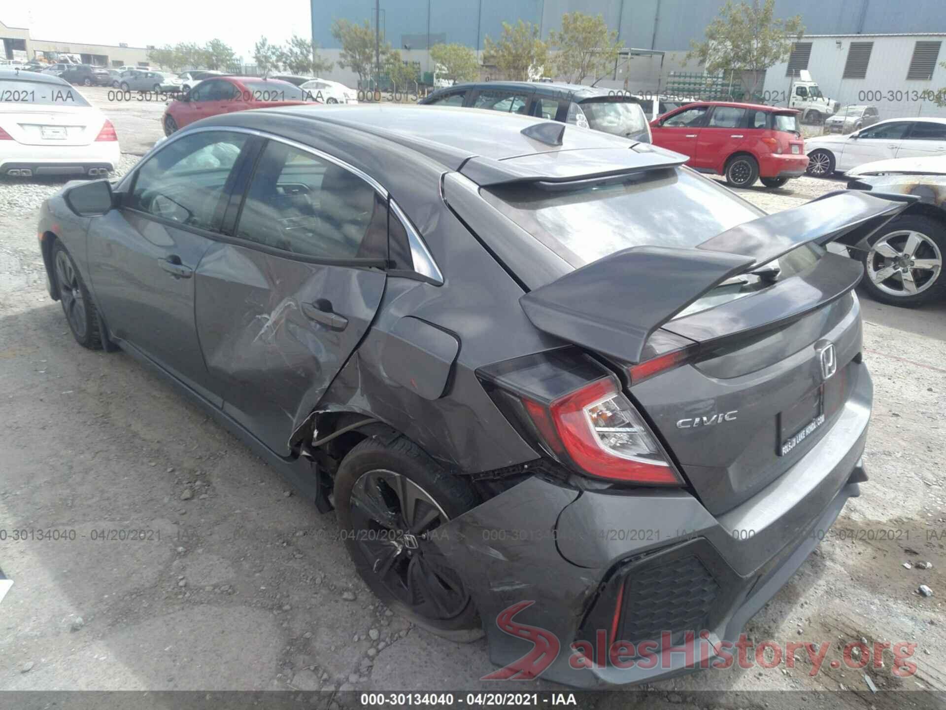 SHHFK7H52JU406165 2018 HONDA CIVIC HATCHBACK