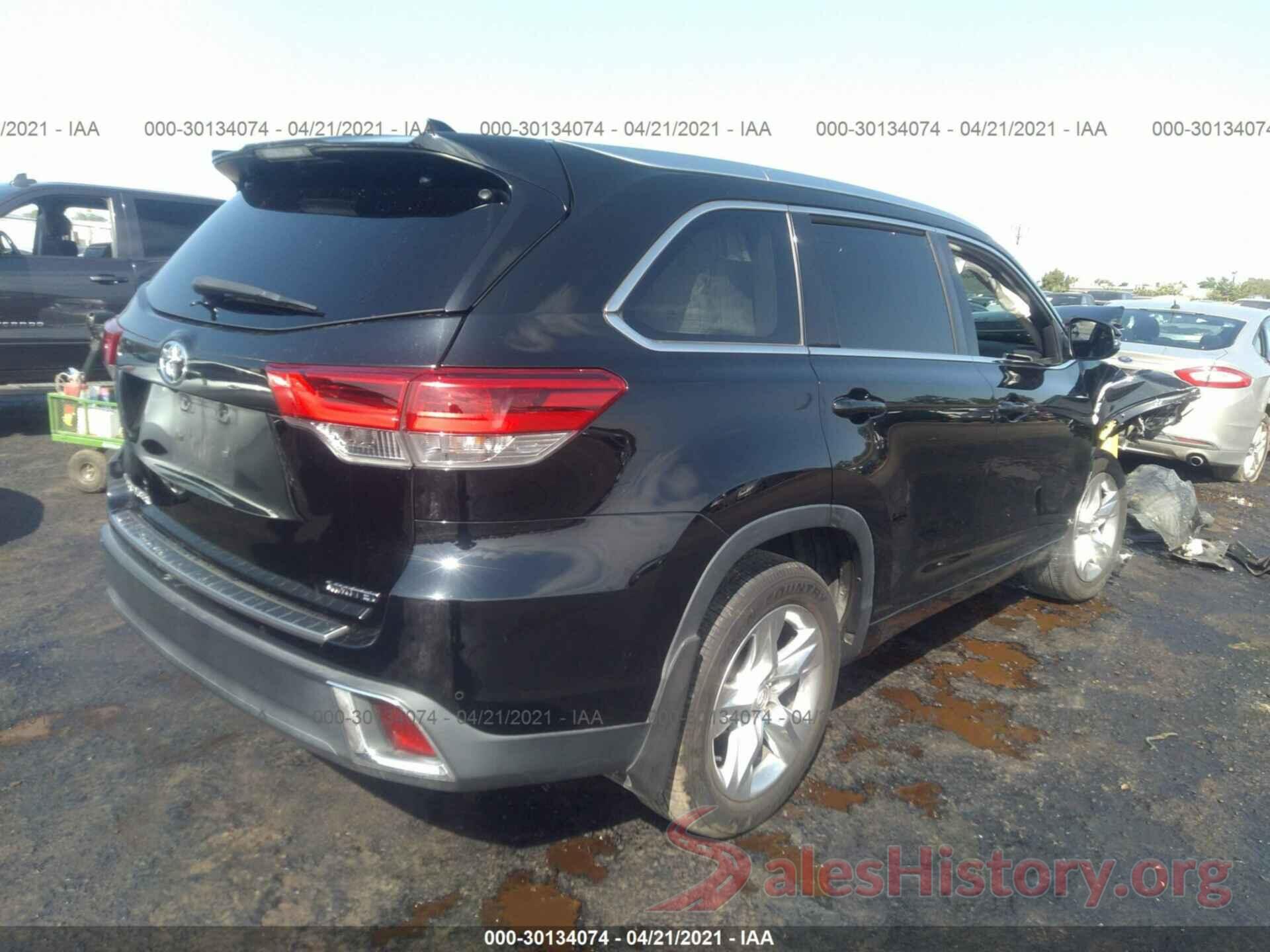 5TDYZRFH6HS208953 2017 TOYOTA HIGHLANDER