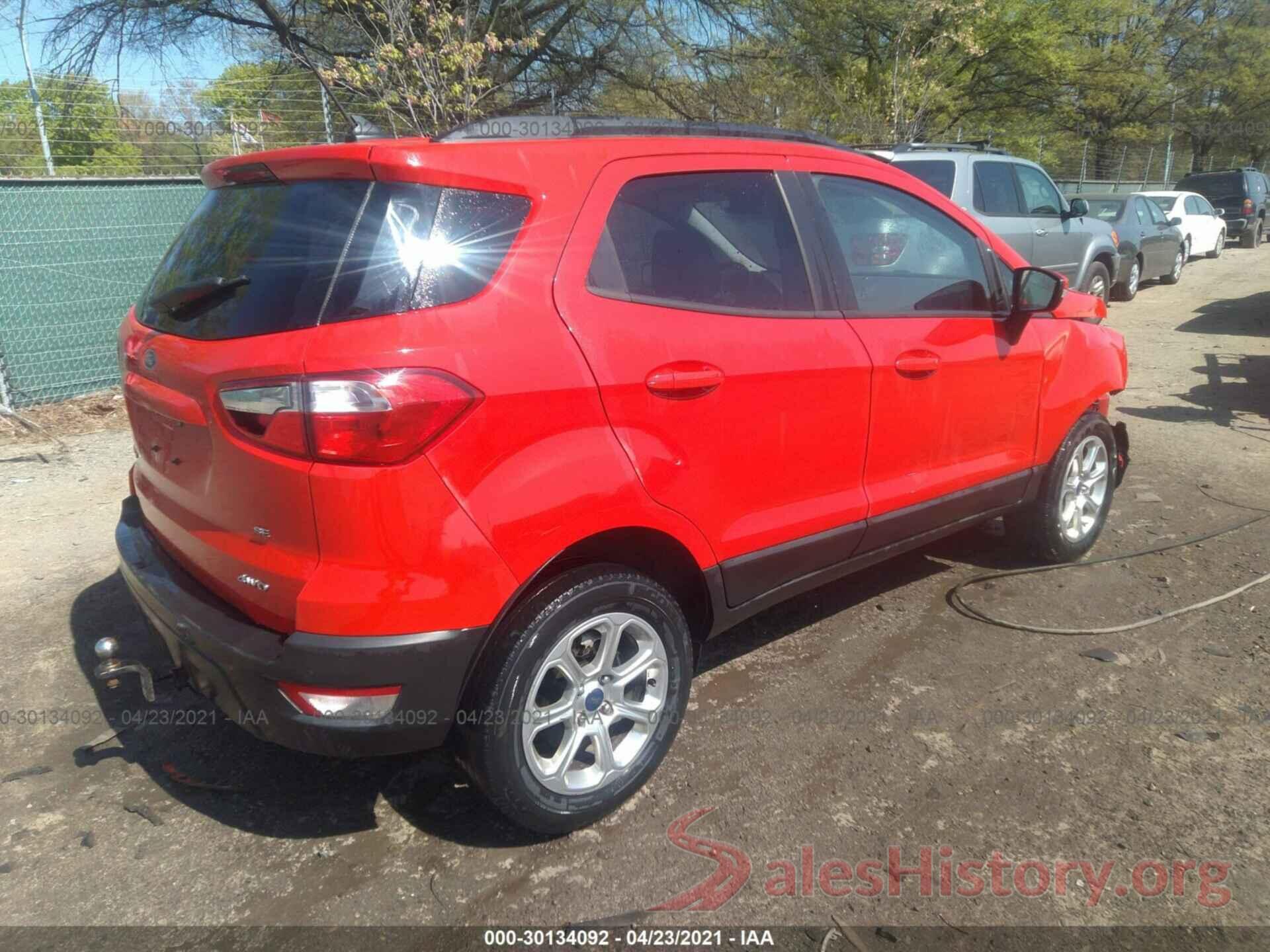 MAJ6P1ULXJC231963 2018 FORD ECOSPORT